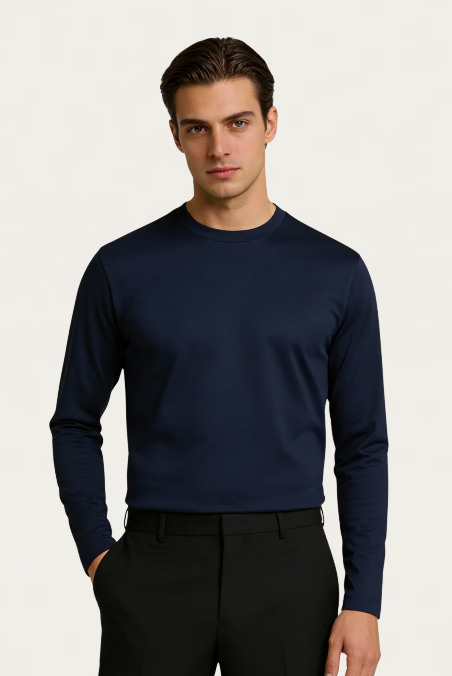 Navy Imperial Long Sleeve