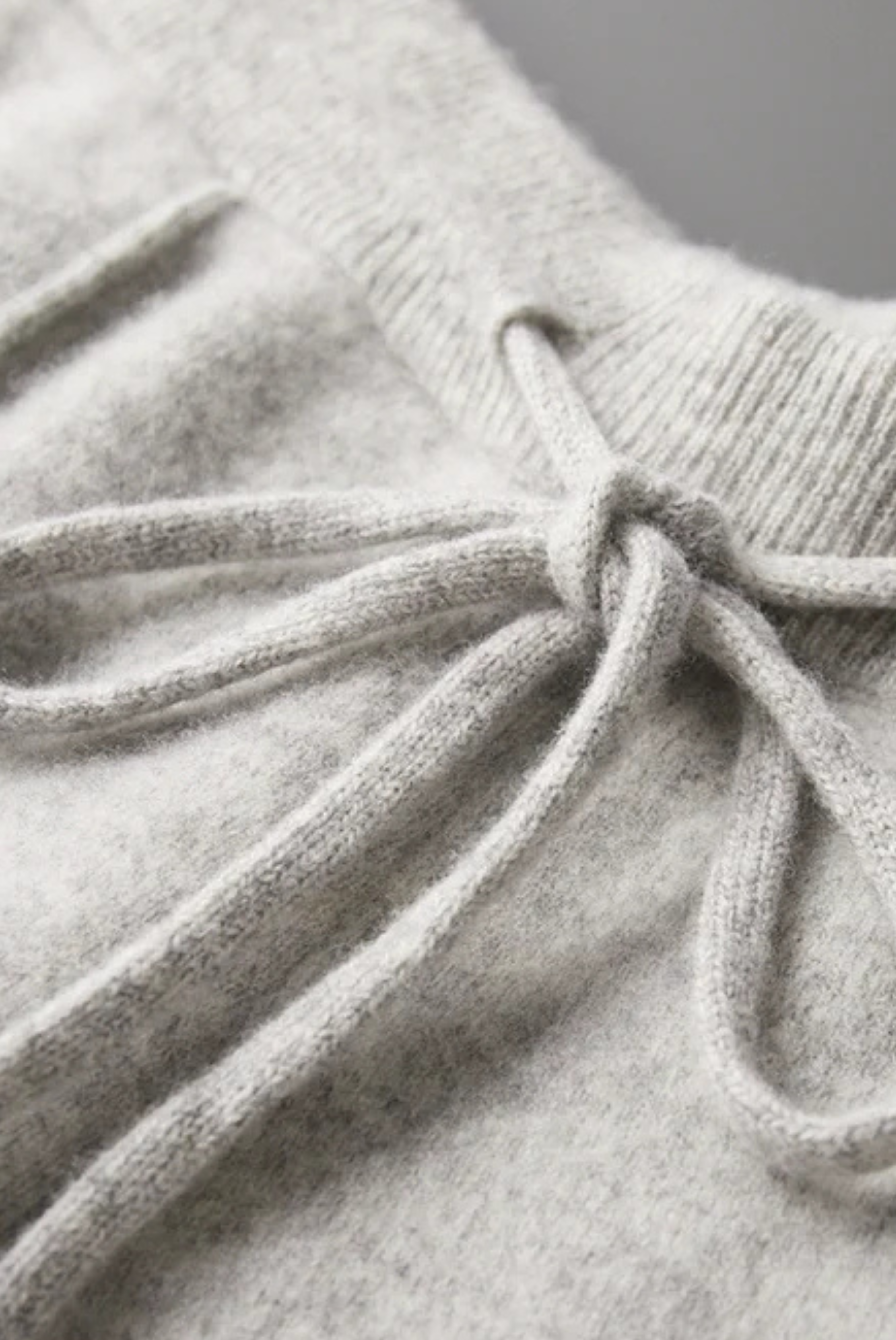Light Grey Donati Wool Lounge
