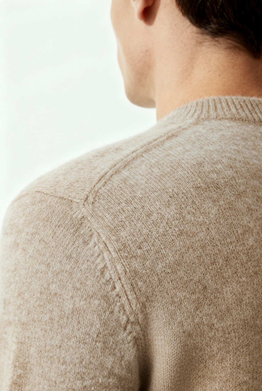 Creme Cashmere Crewneck