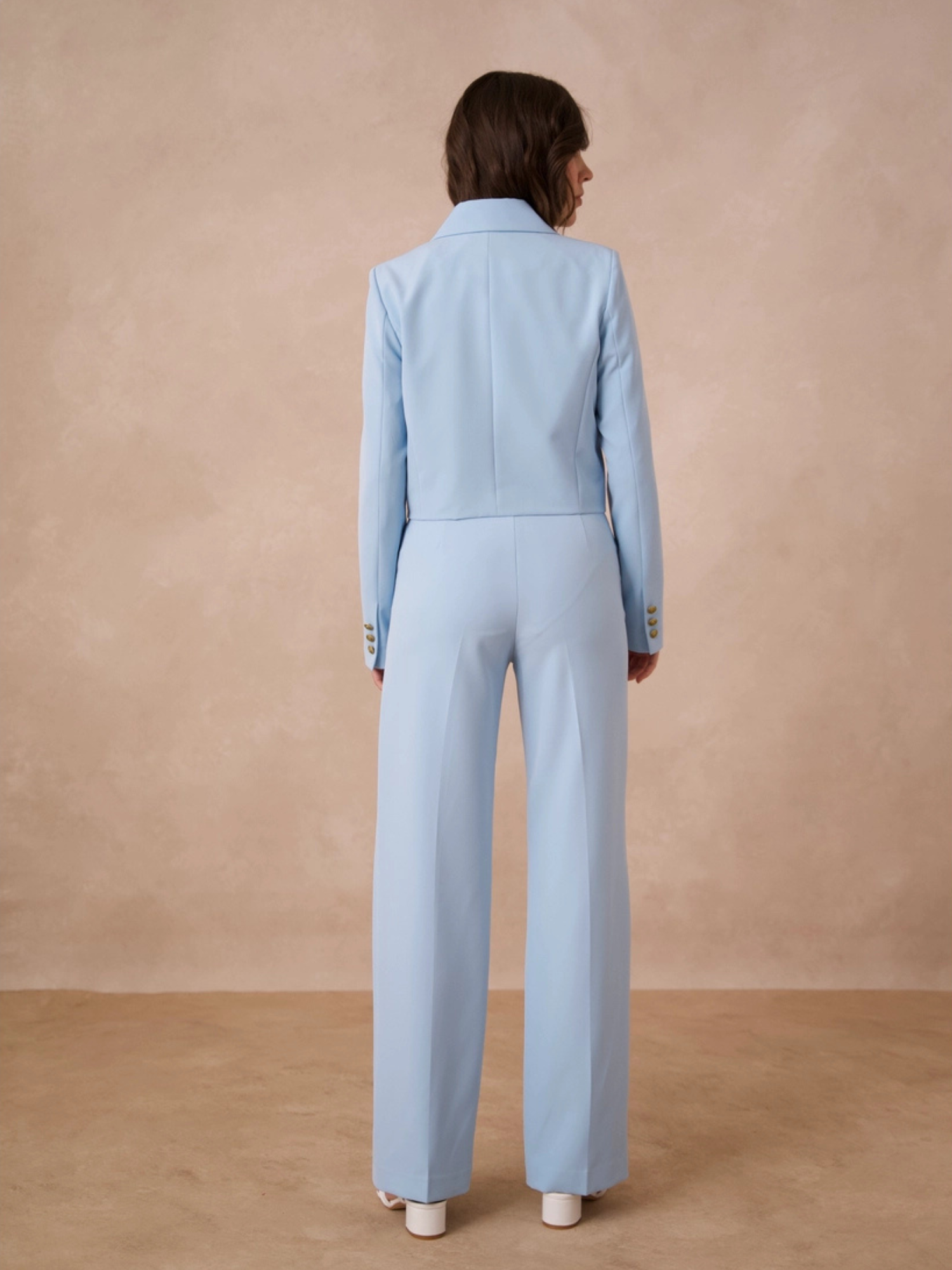 Old Money Straight-Cut Elegant Blazer Jacket