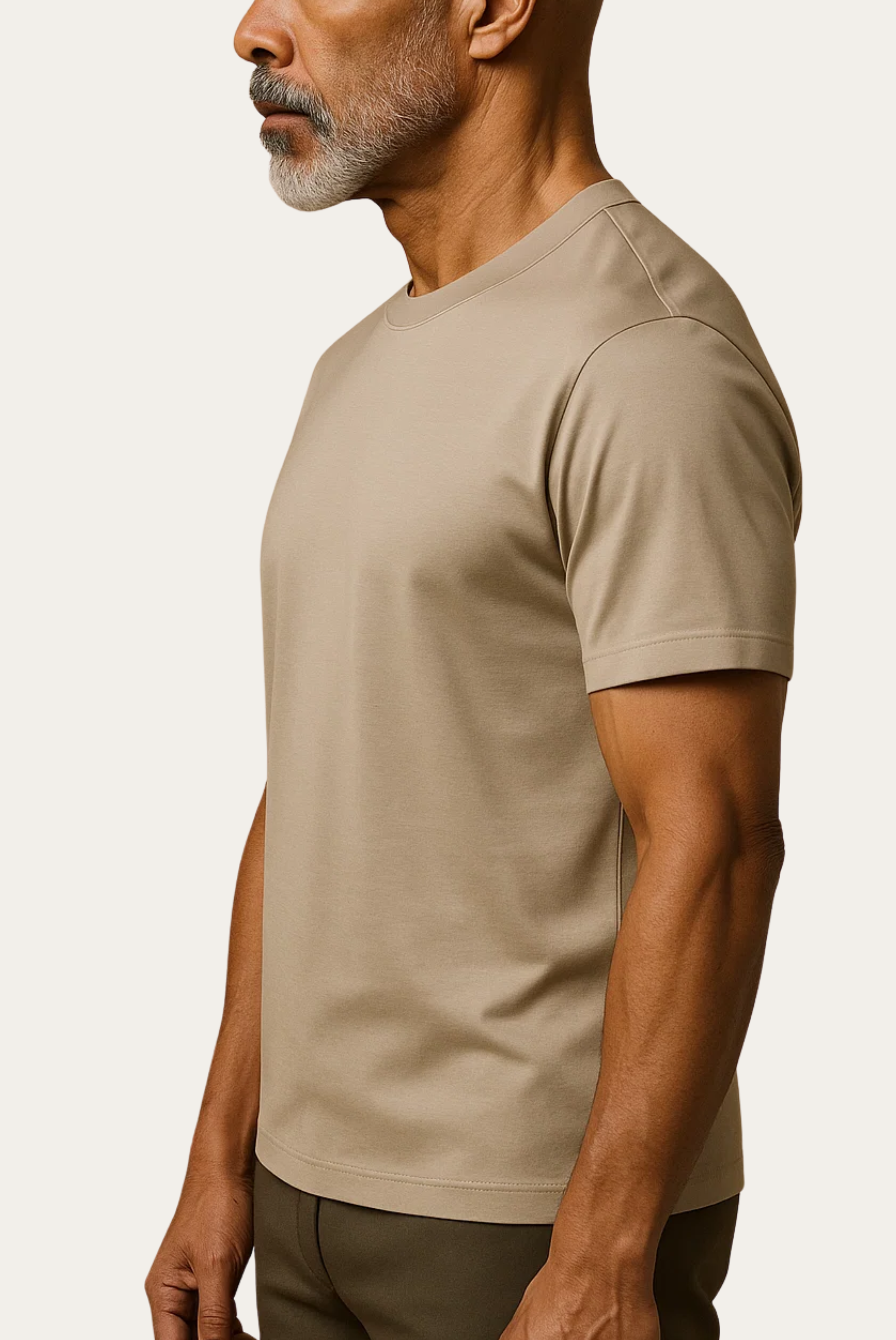 Greige Imperial Tee