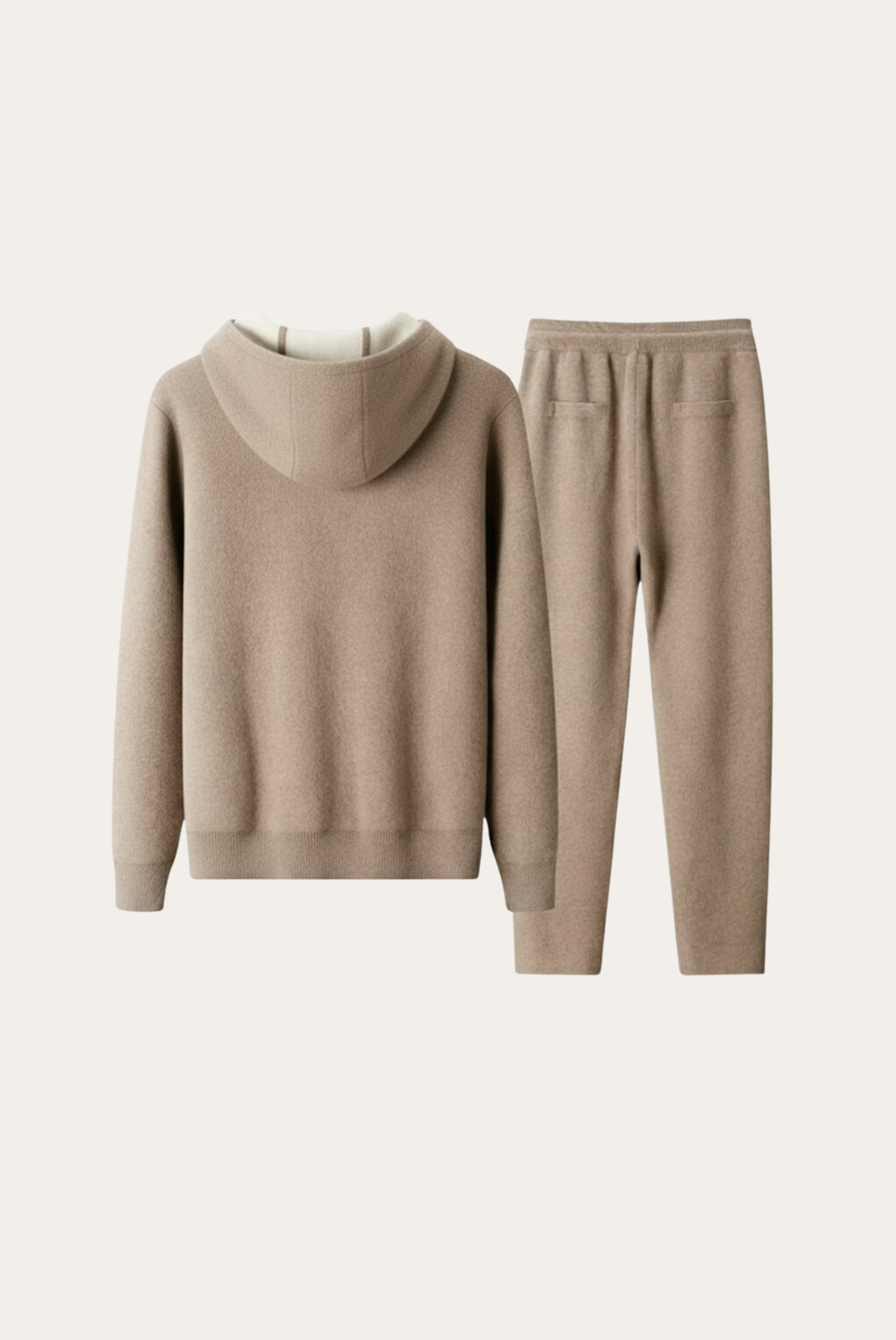 Beige Dune Cashmere Set