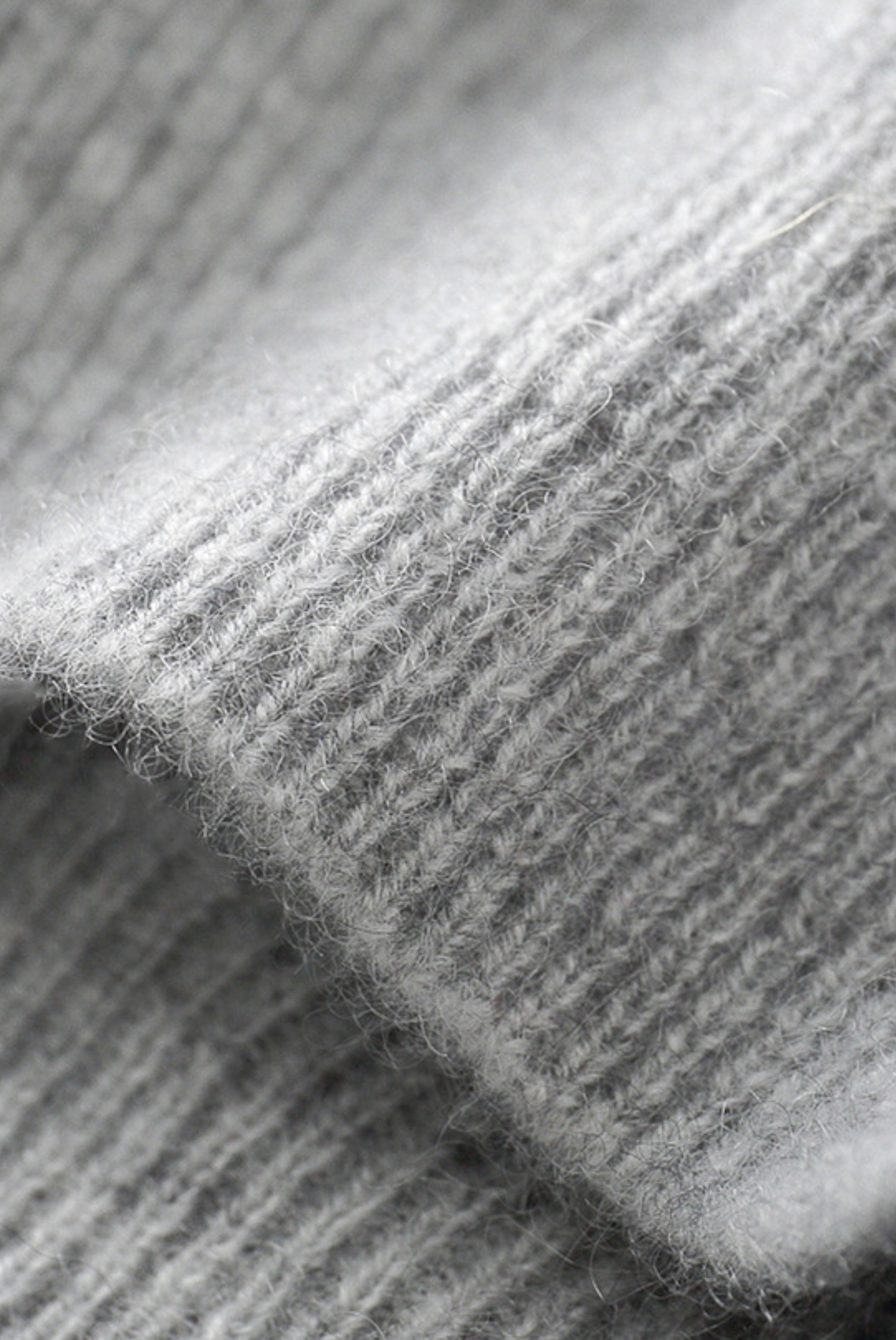 Grey Donati Wool Zip Jacket