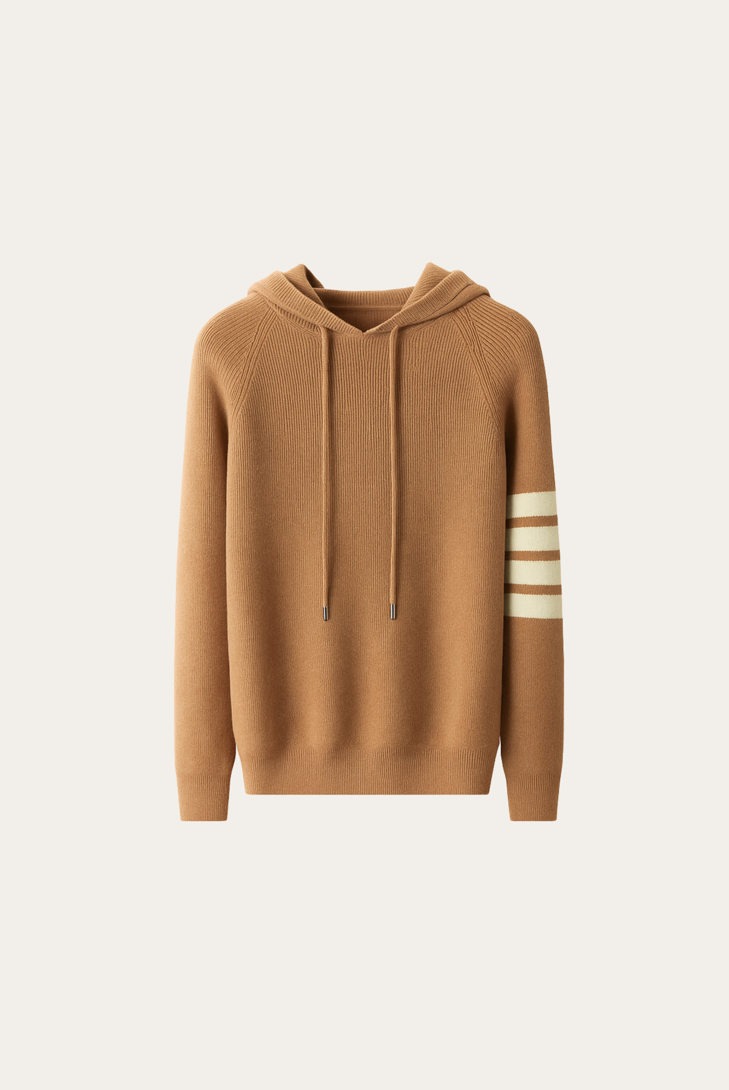 Tan Donati Wool Jogger Set