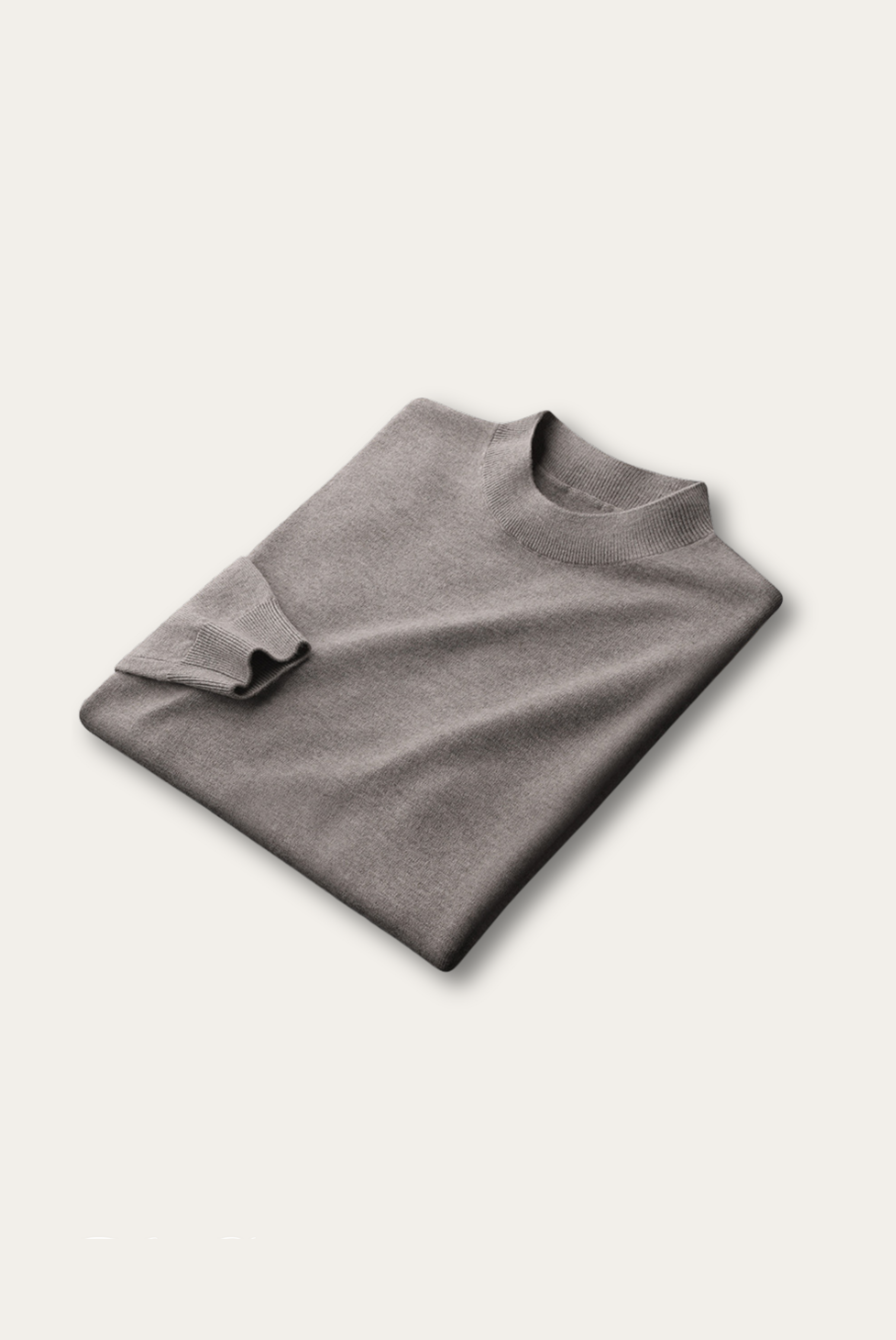 Grey Wool Crewneck
