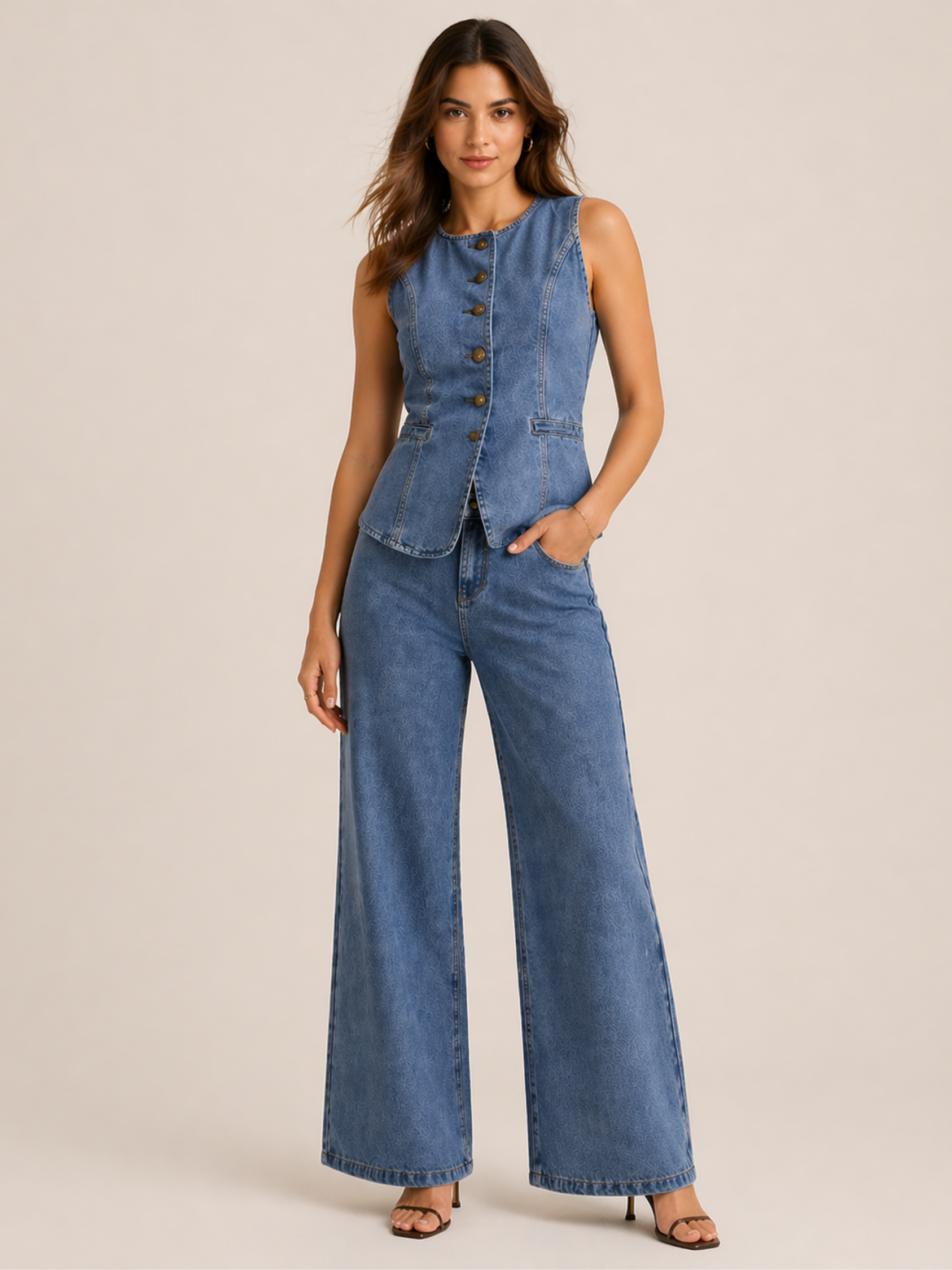Riviera Denim Vest