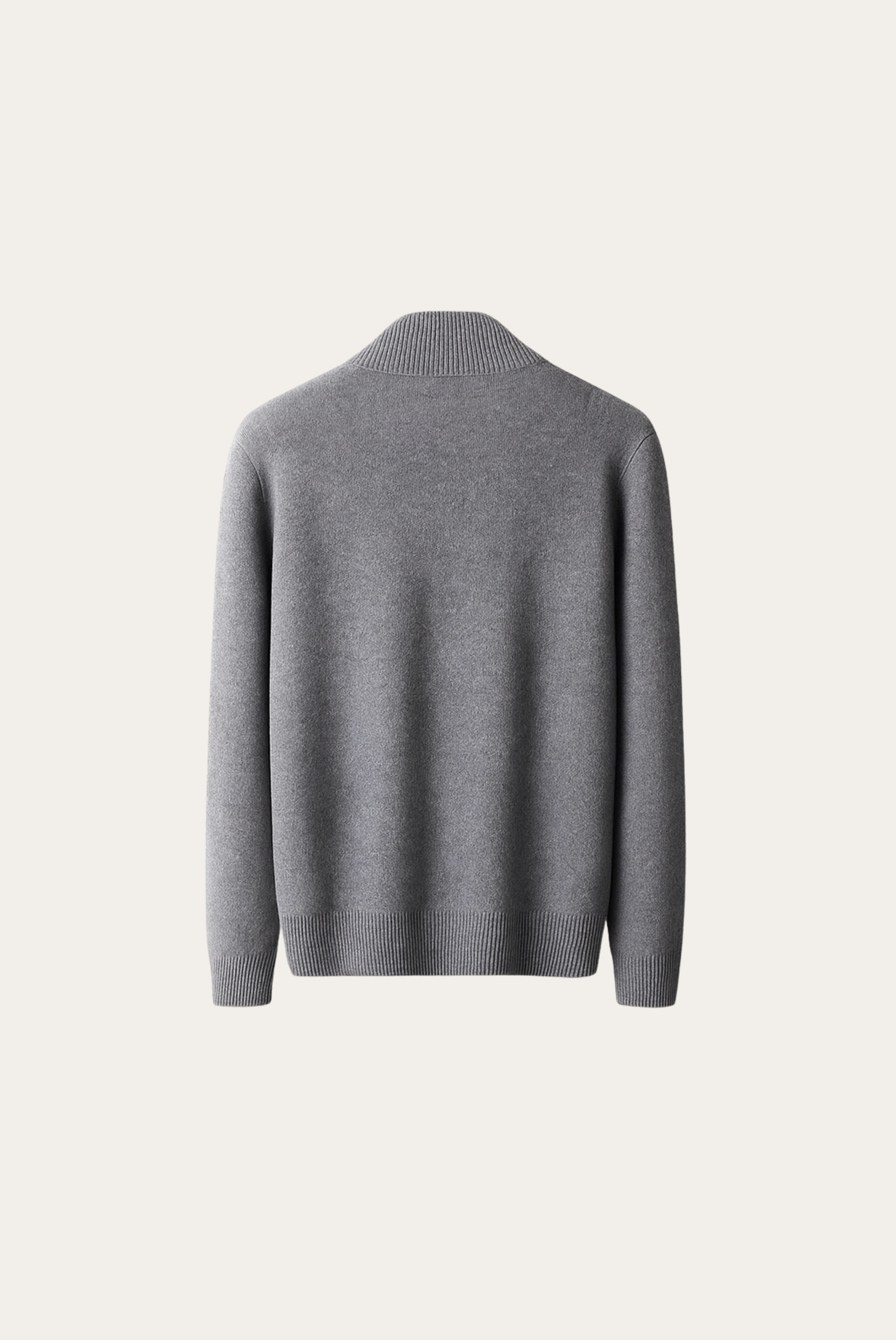 Grey Cashmere Cardigan