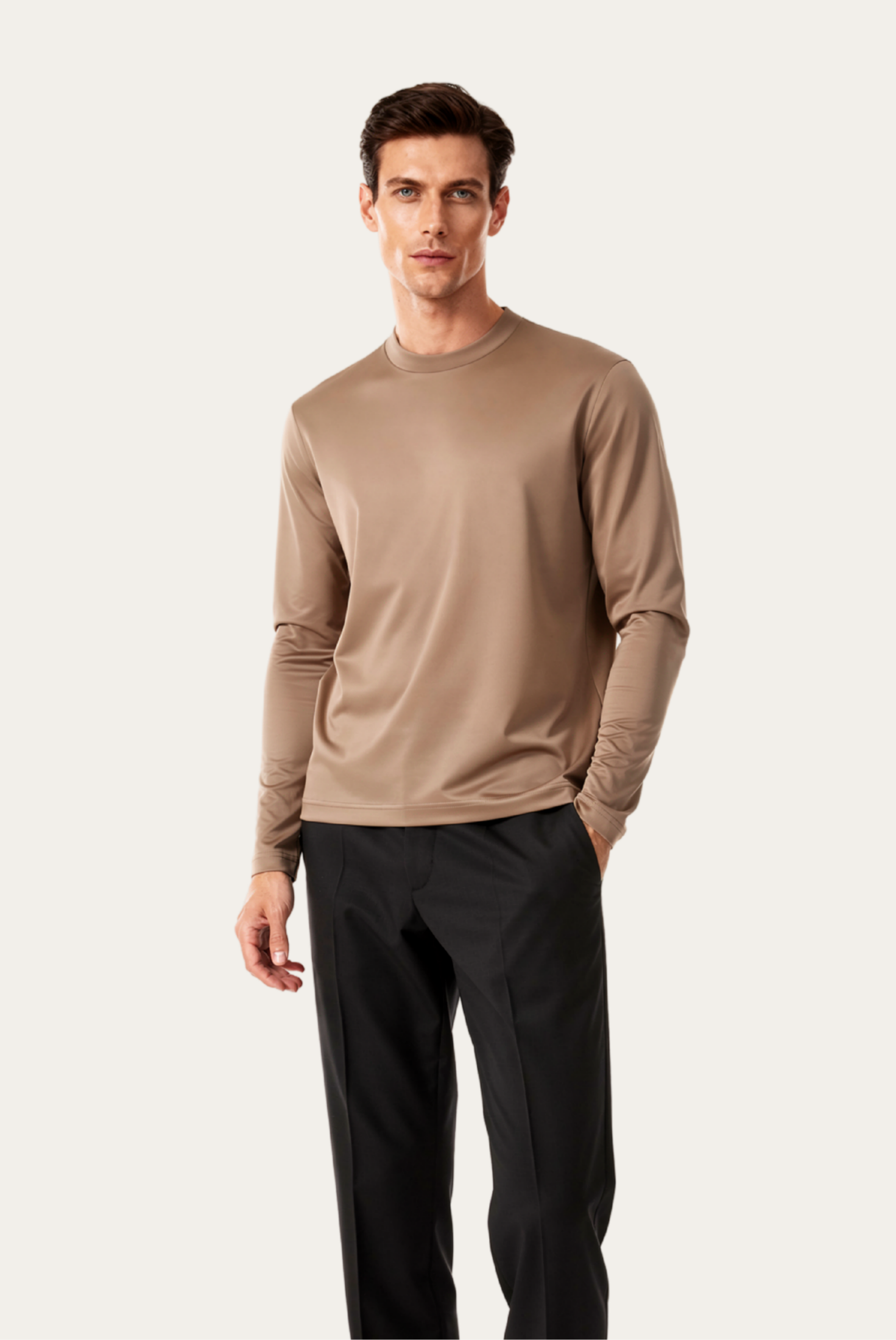 Taupe Imperial Long Sleeve