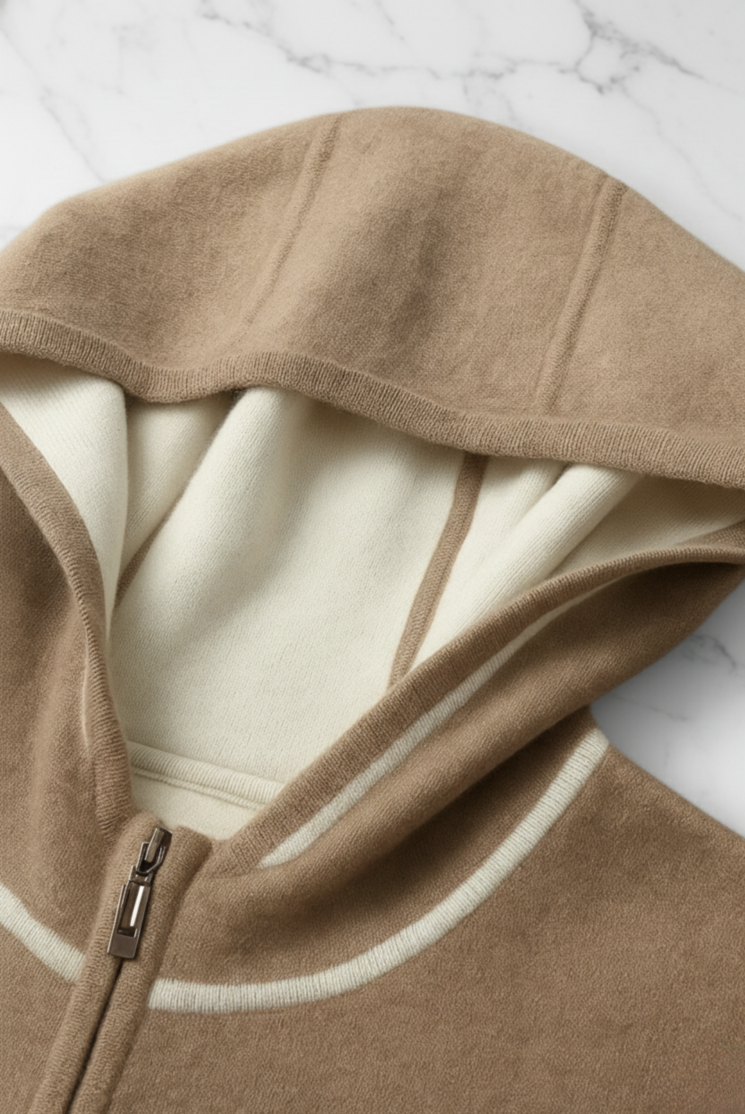 Beige Dune Cashmere Set