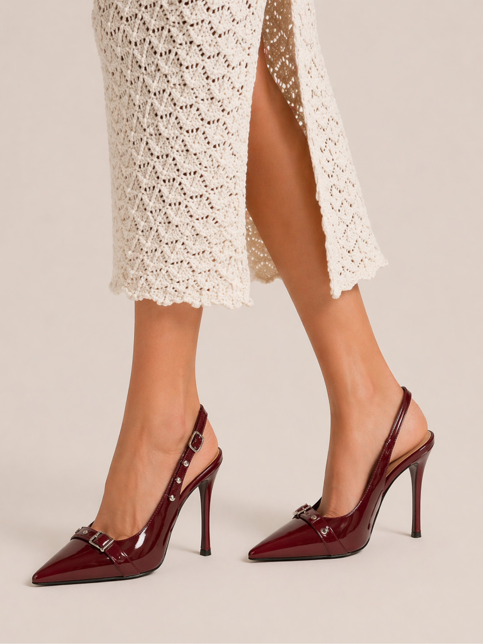Moreno Rouge Slingback