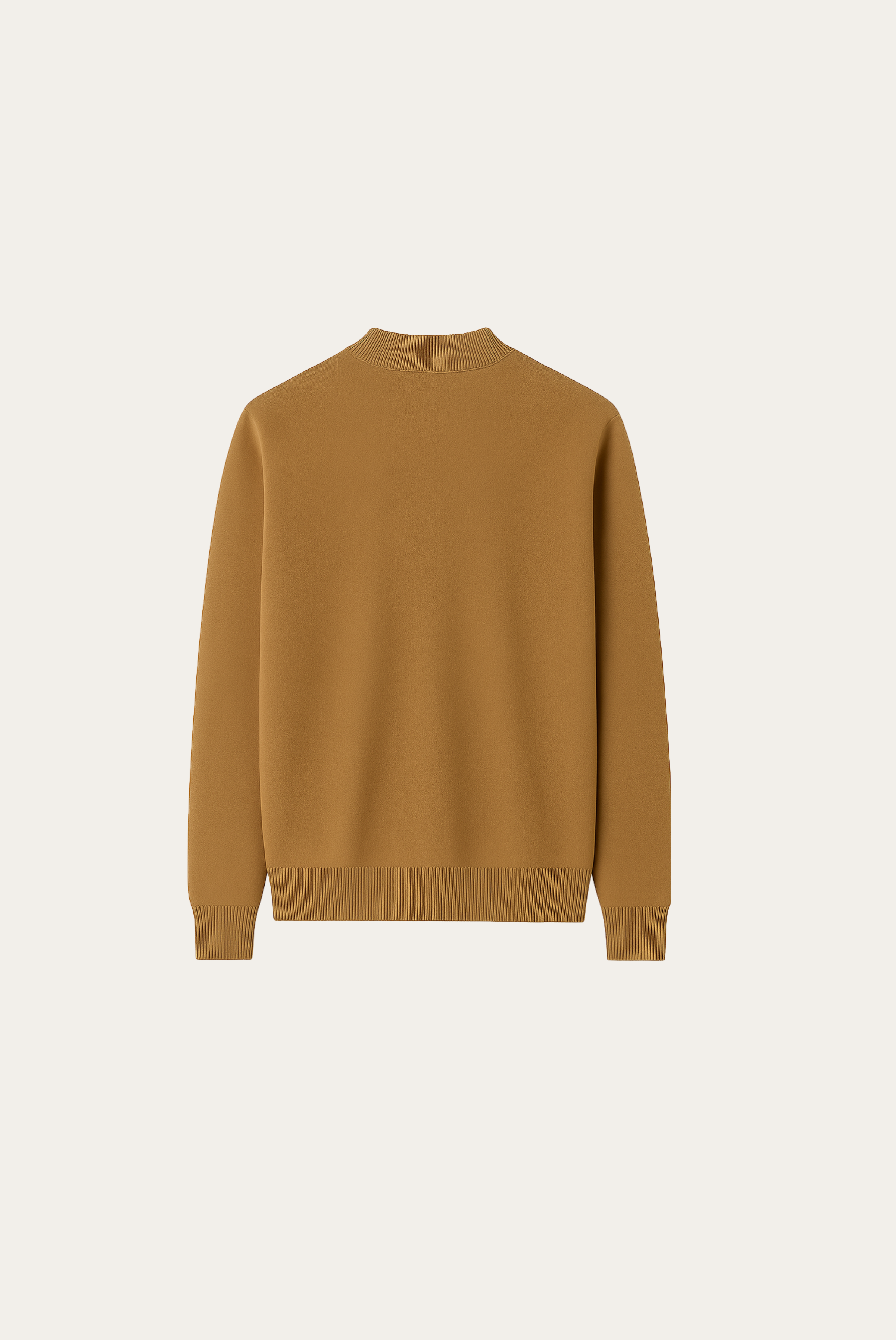 Brown Wool Crewneck