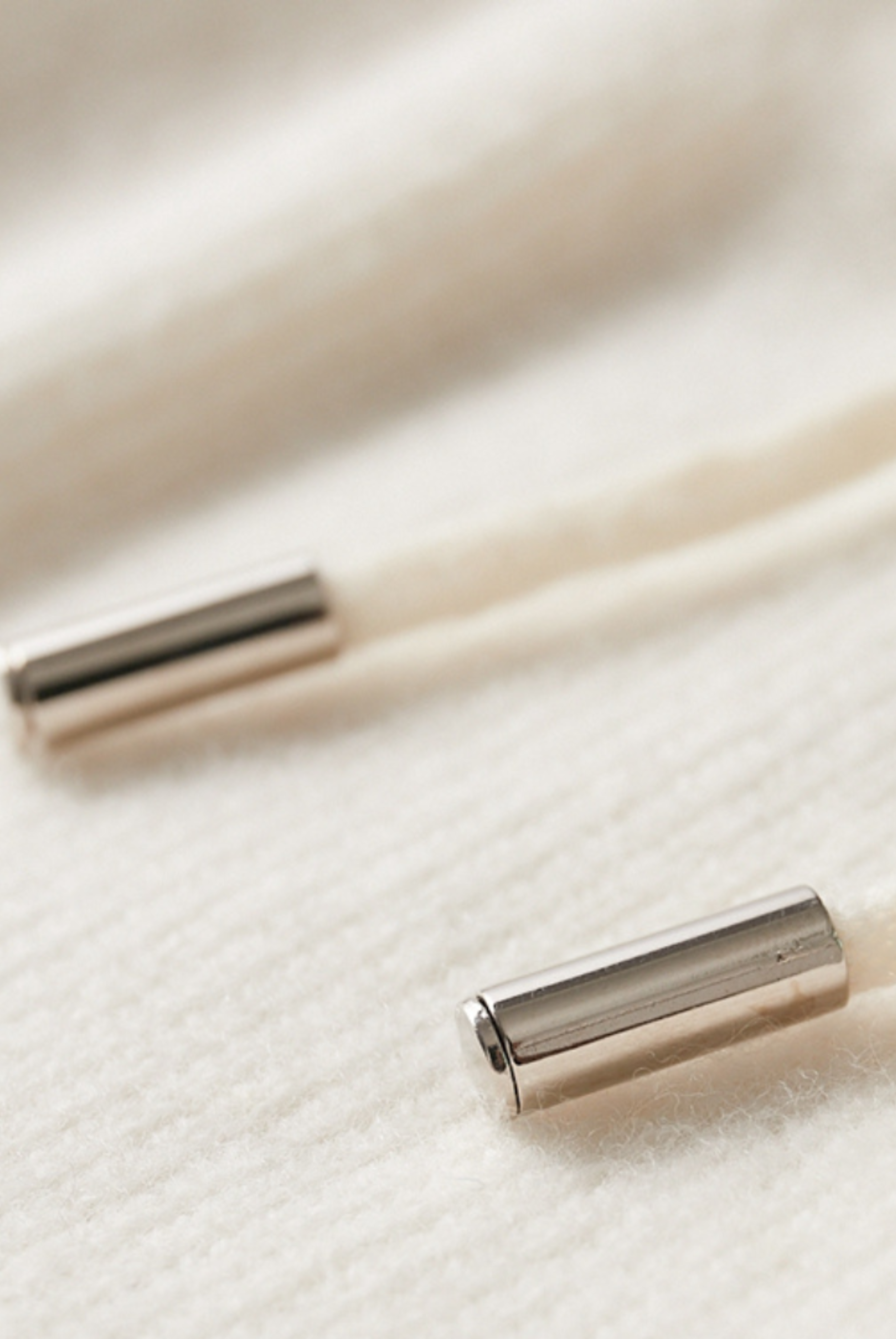 White Donati Wool Jogger Set