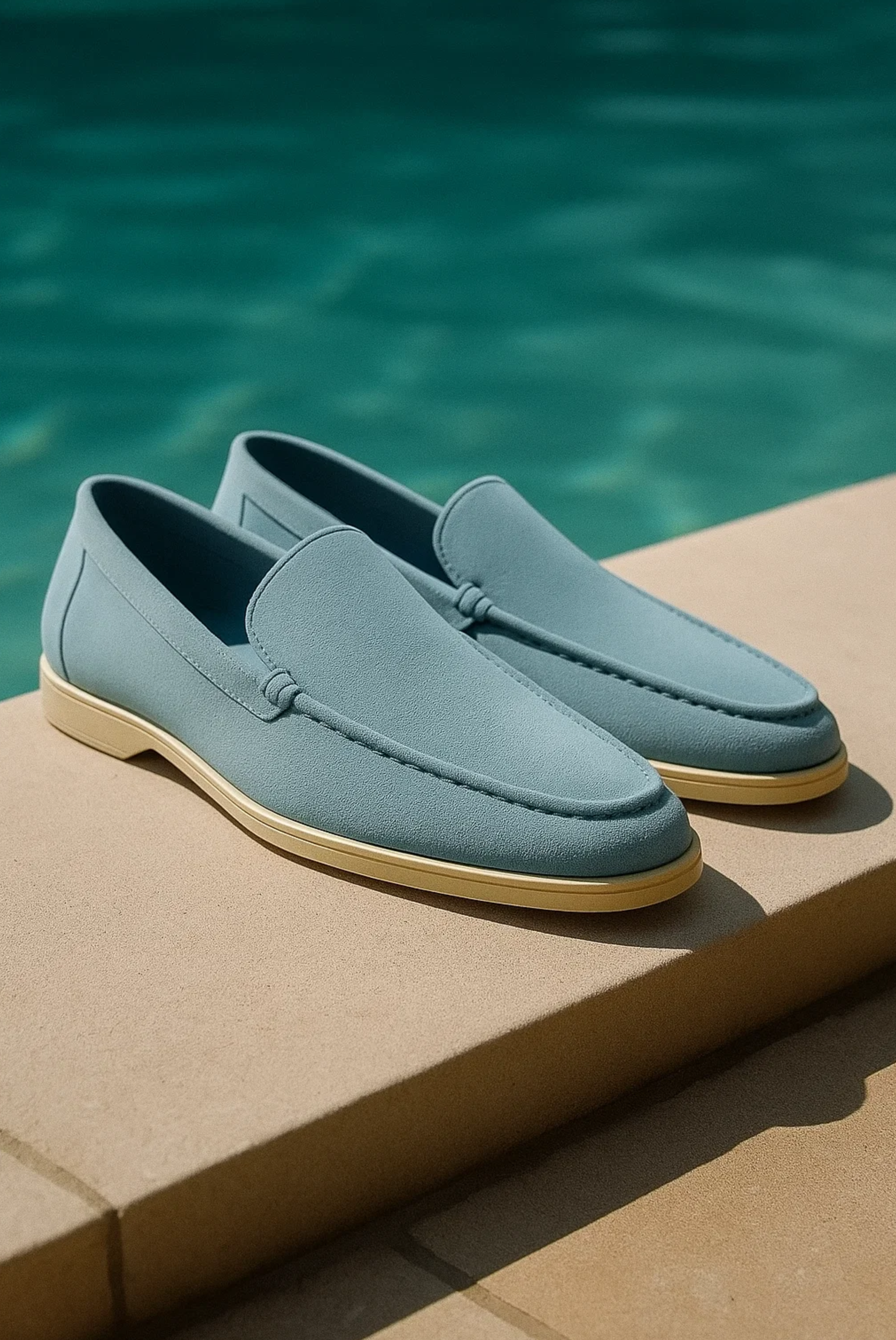 Baby Blue Moreno Loafer
