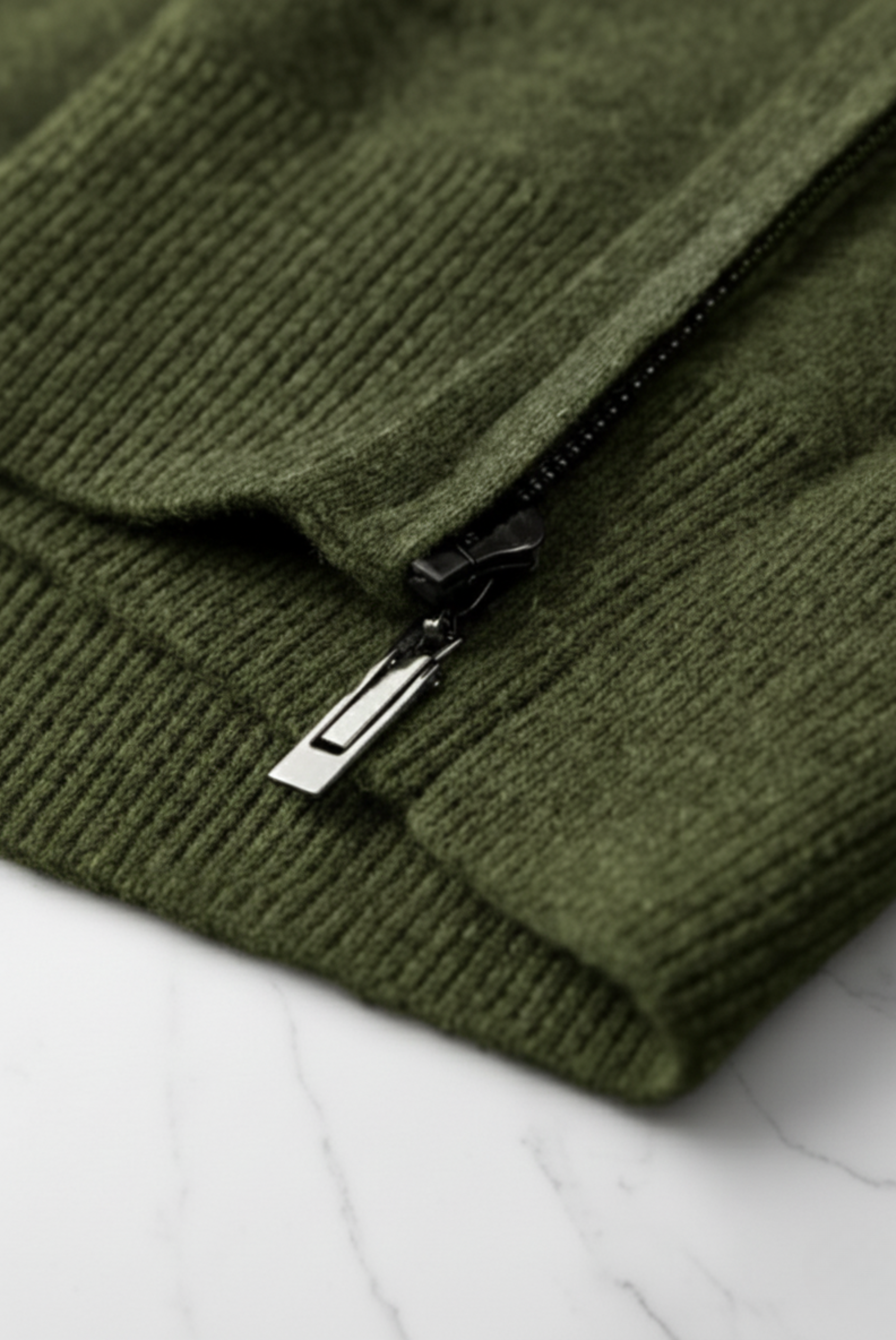 Olive Premium Cashmere Vest