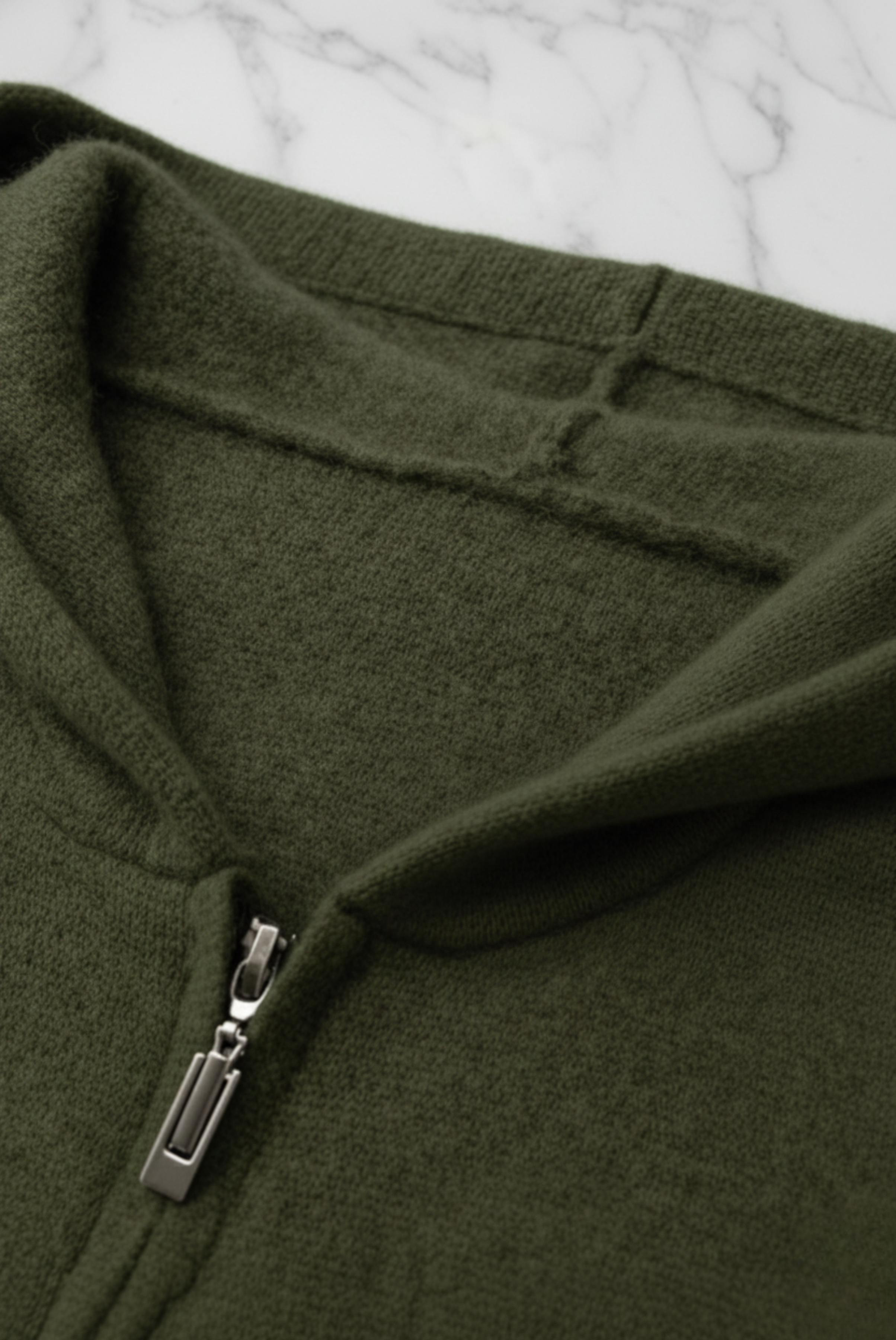 Olive Premium Cashmere Vest