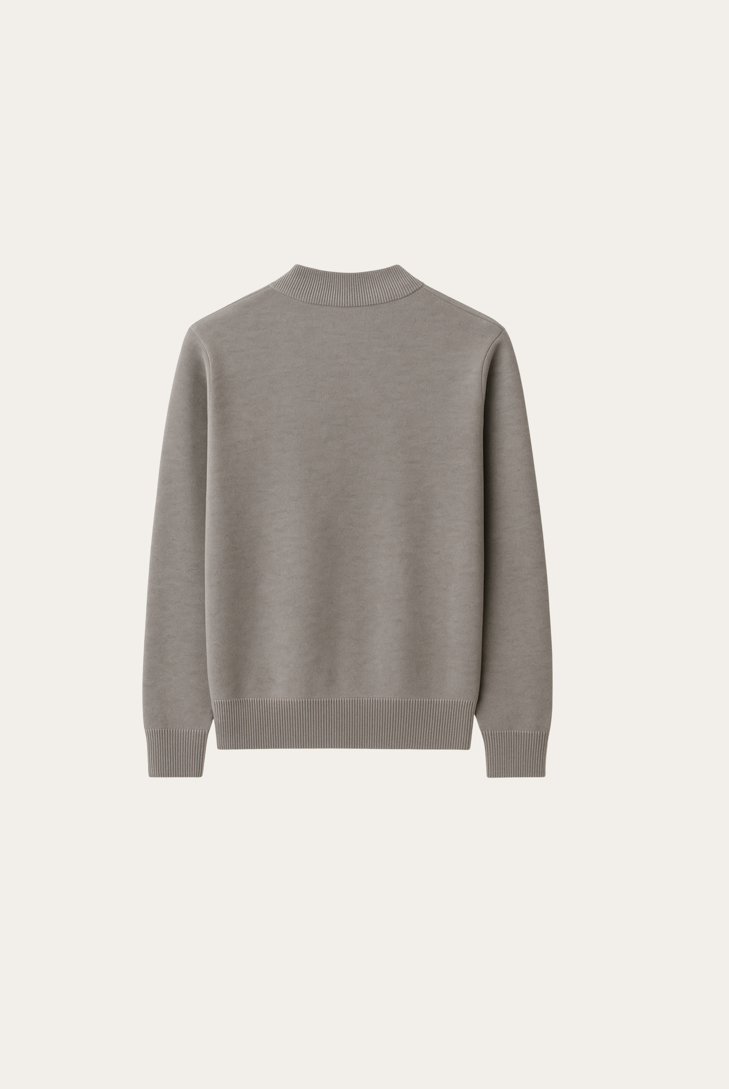 Grey Wool Crewneck