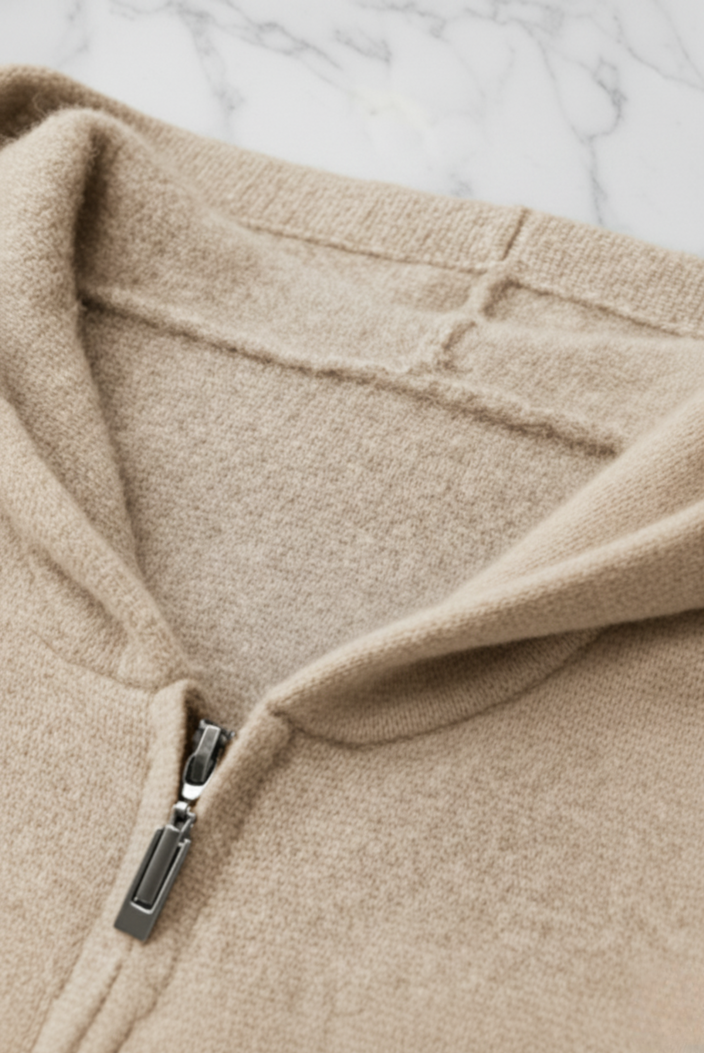 Sand Premium Cashmere Vest