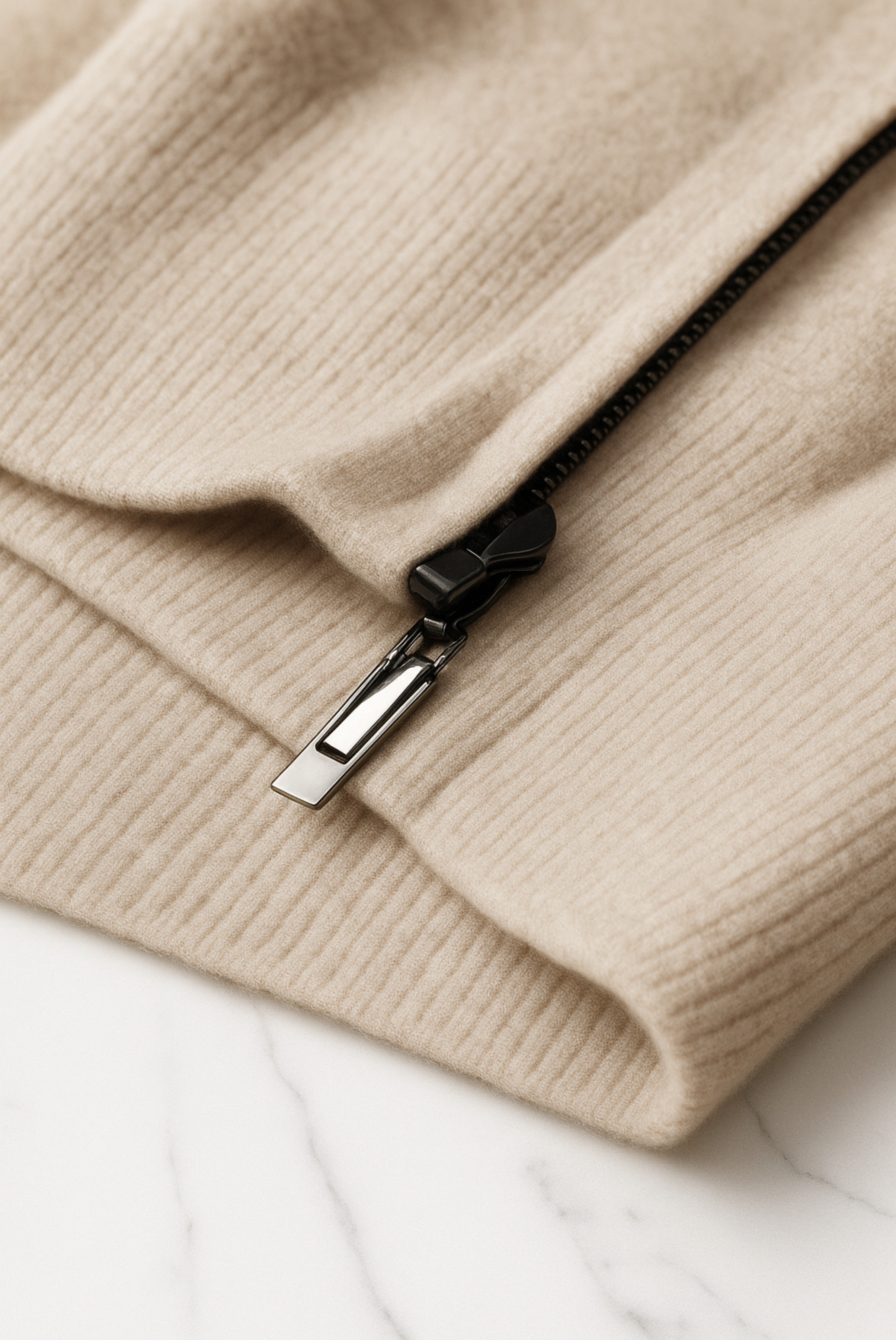 Sand Premium Cashmere Vest