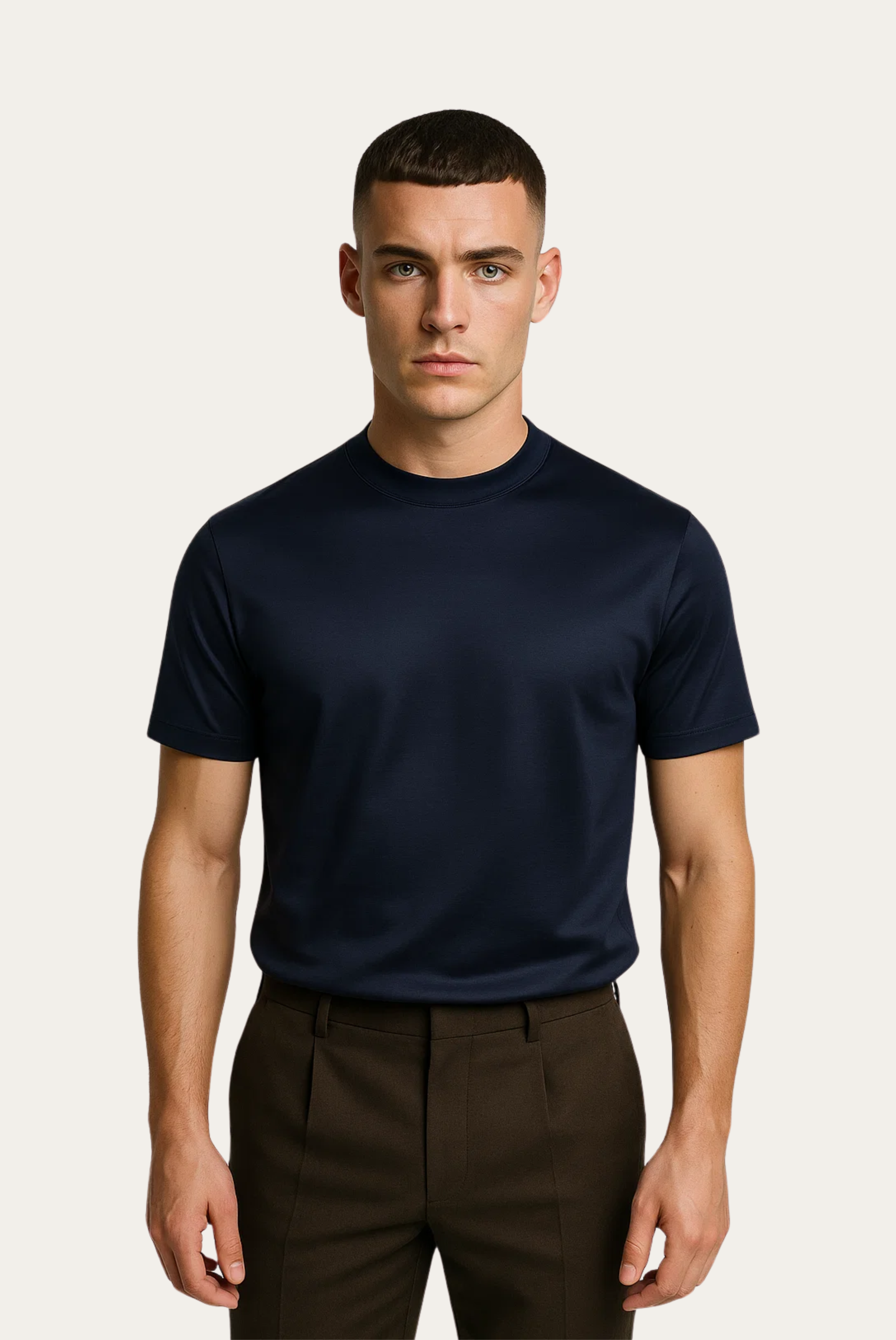 Navy Imperial Tee