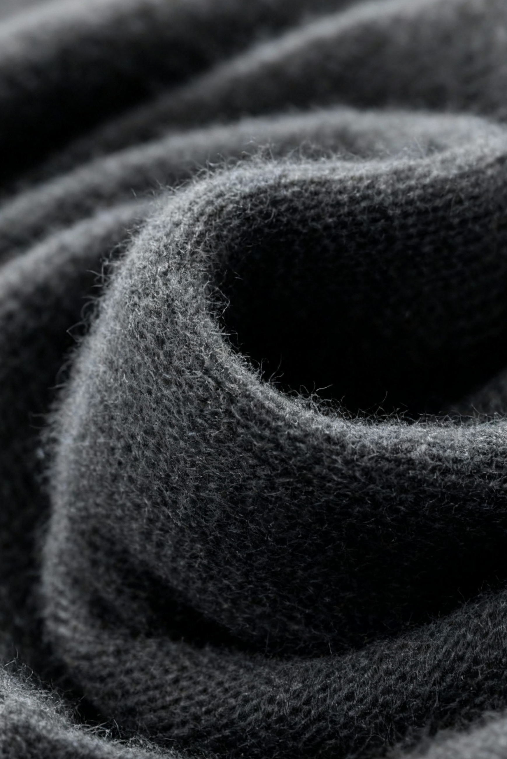 Charcoal Premium Cashmere Scarf