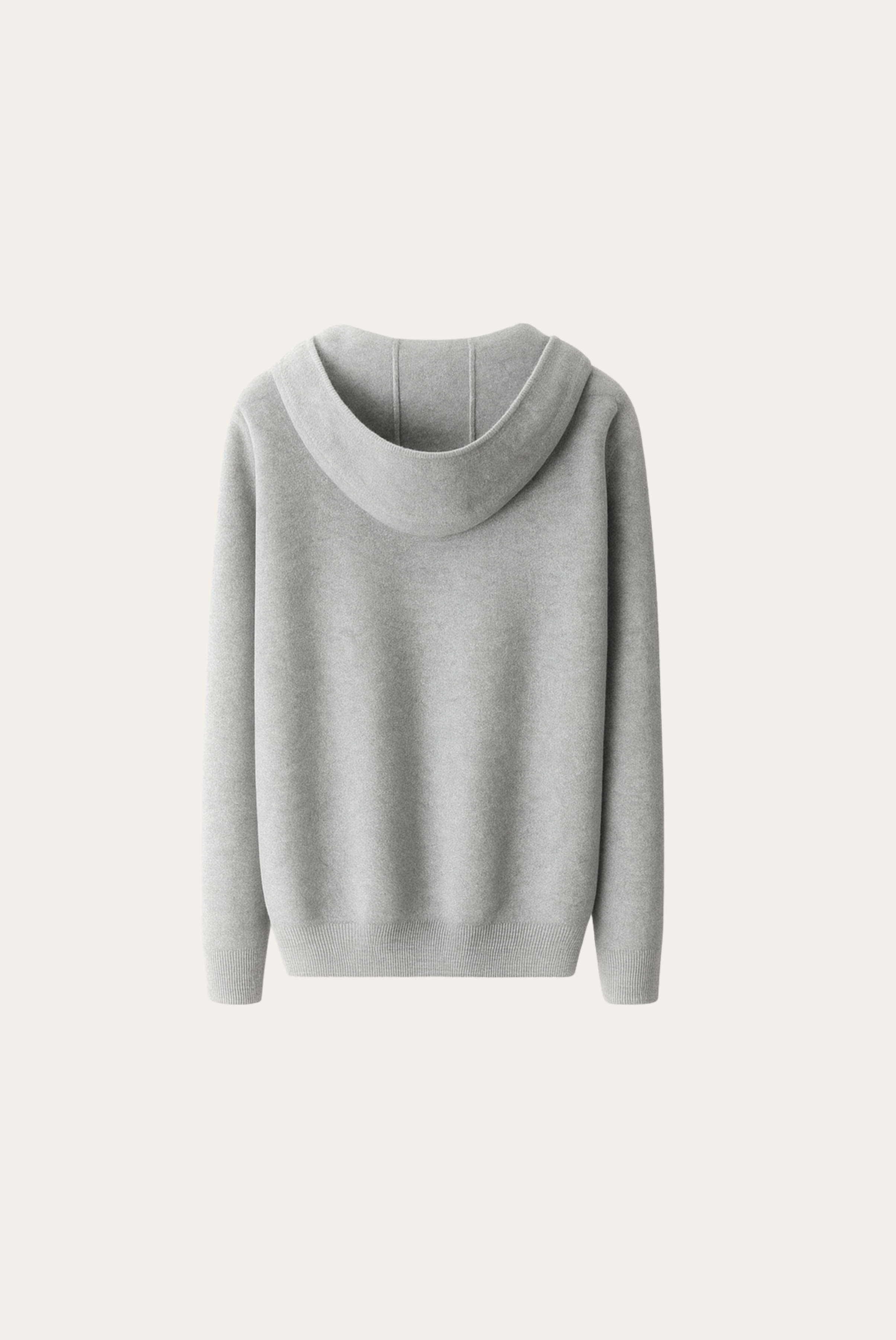 Grey Donati Wool Zip Jacket