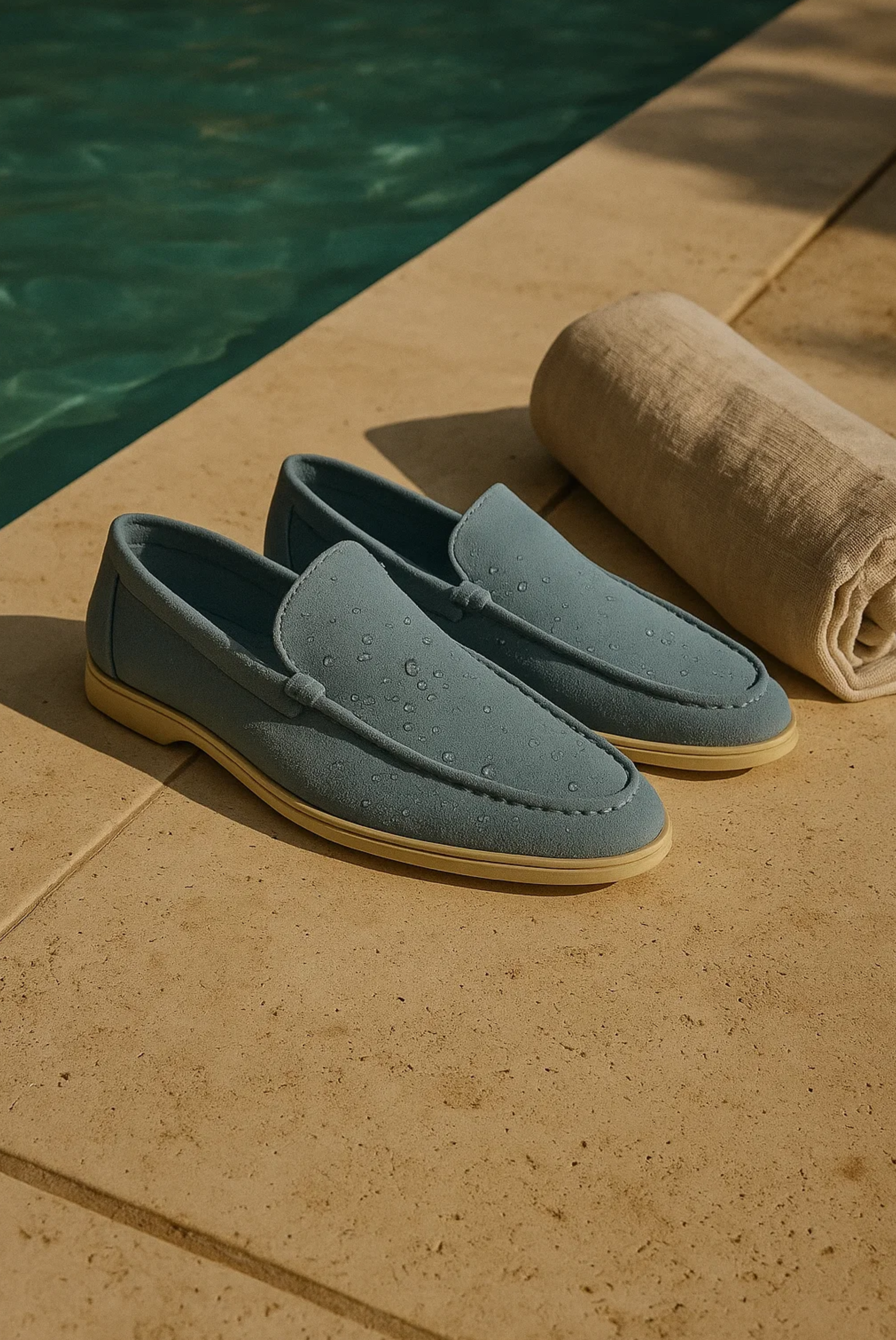 Baby Blue Moreno Loafer