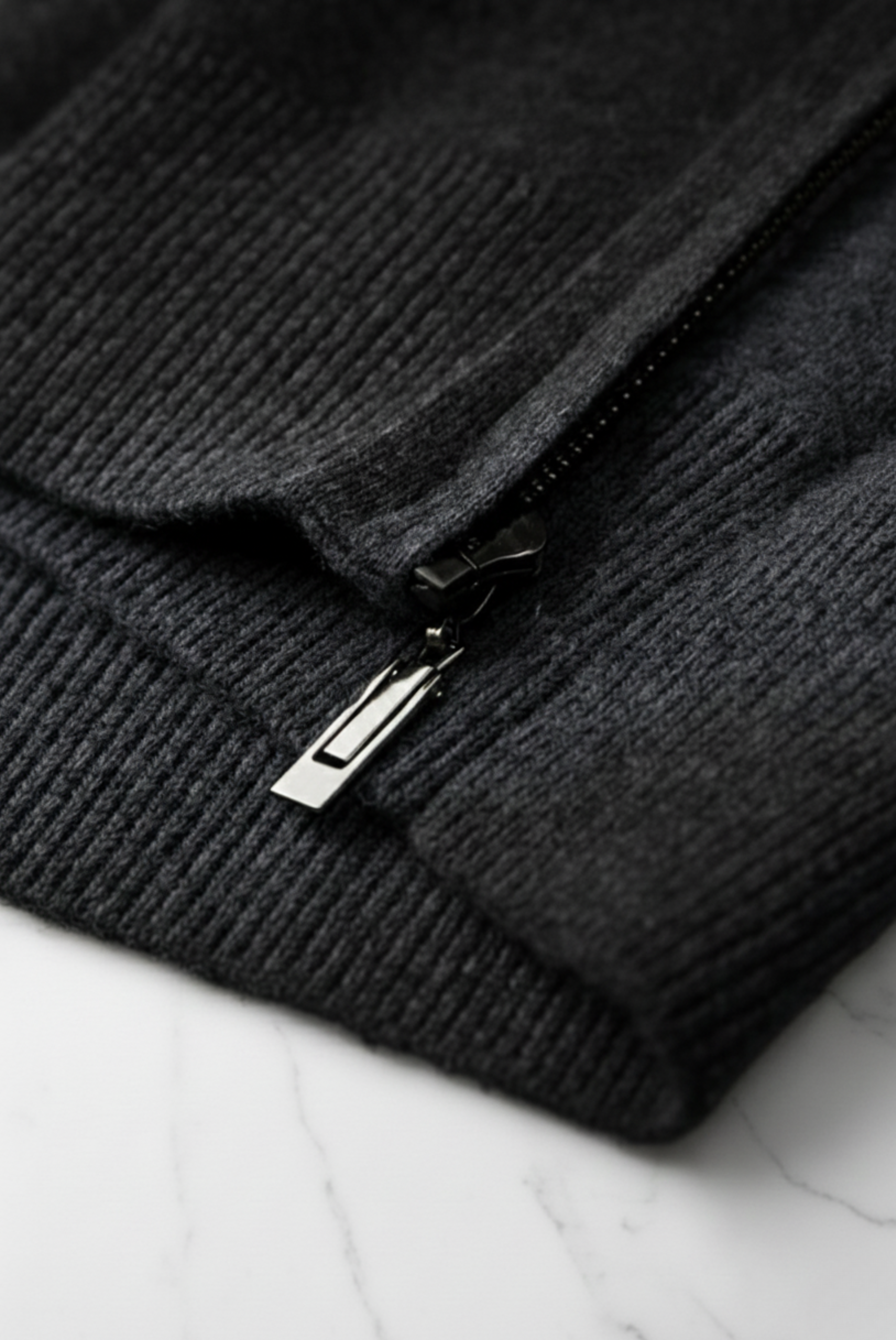 Black Premium Cashmere Vest