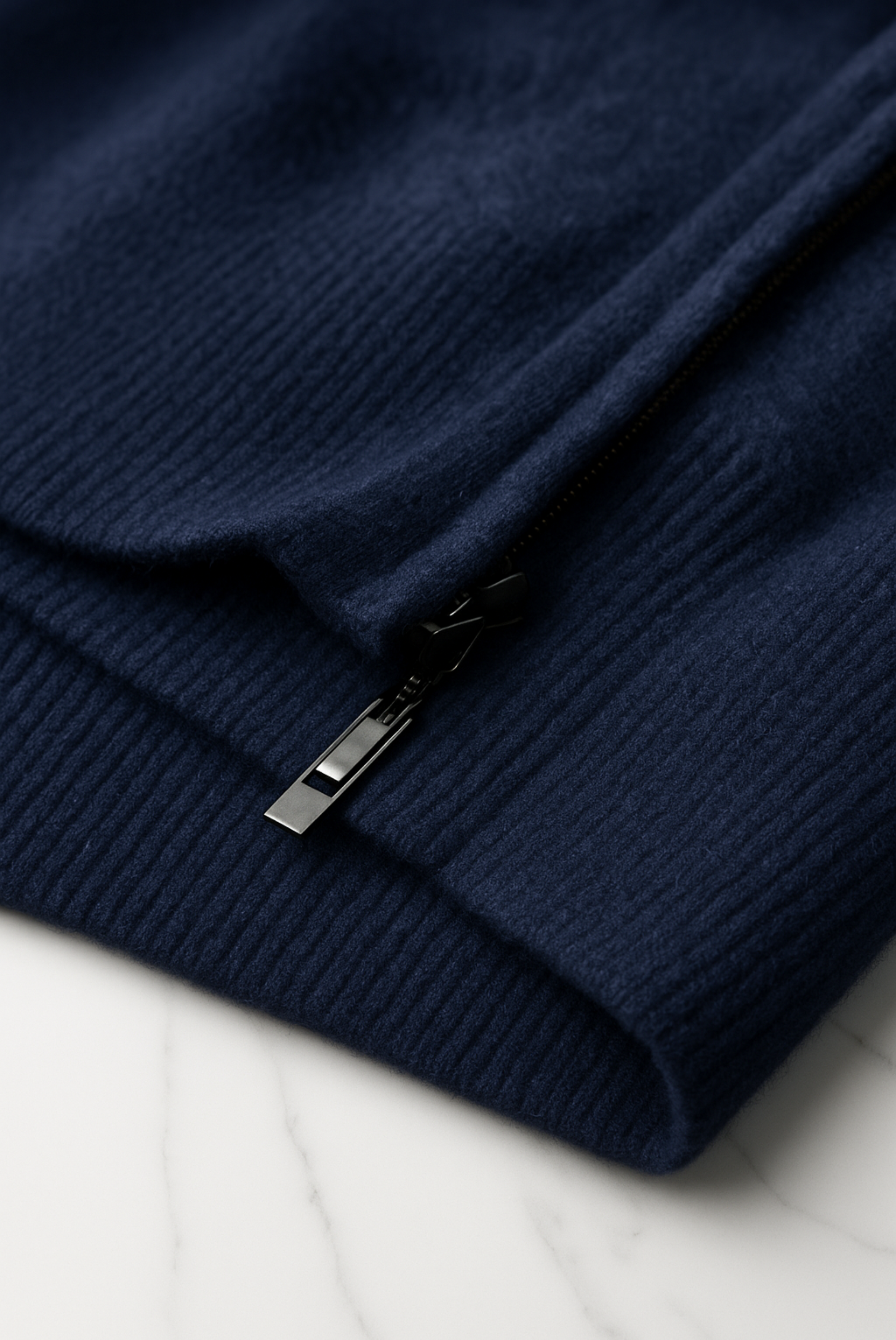 Navy Blue Premium Cashmere Vest