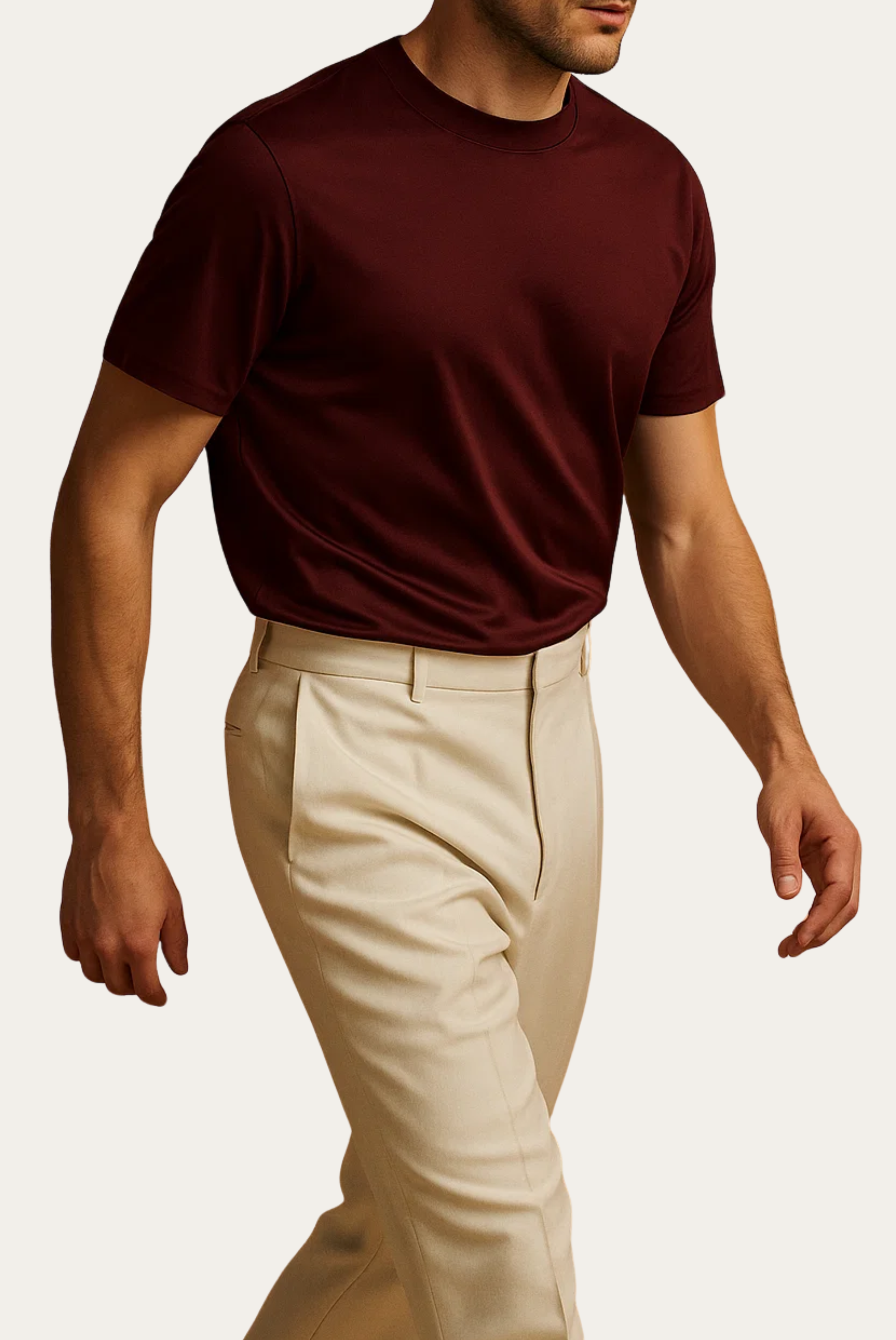 Burgundy Imperial Tee