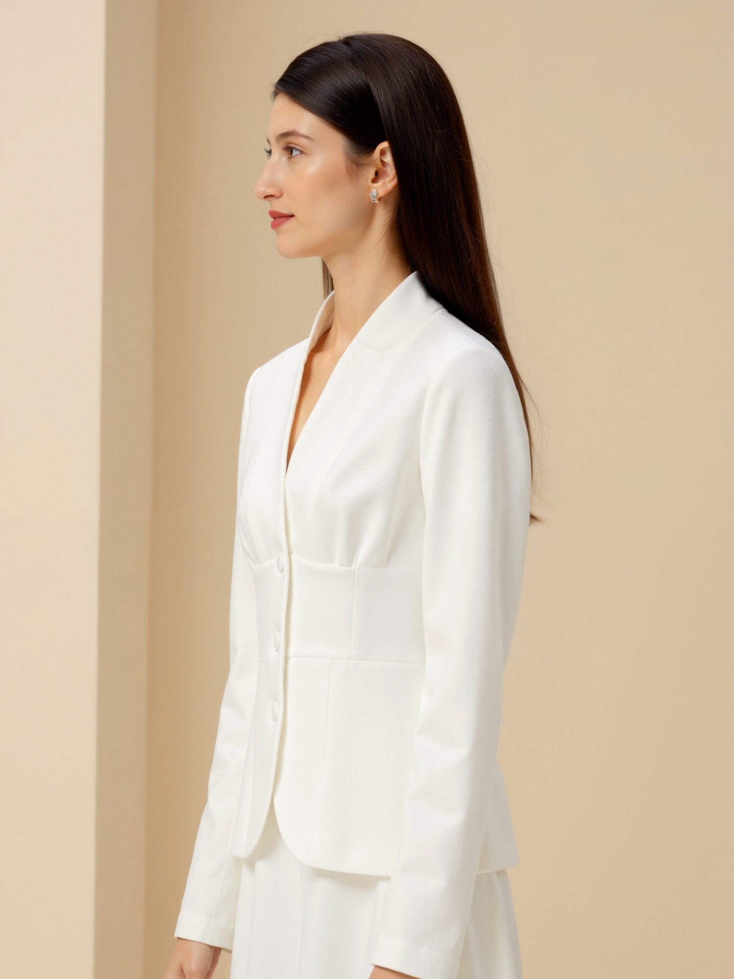 Old Money Slim Elegant Simple Jacket