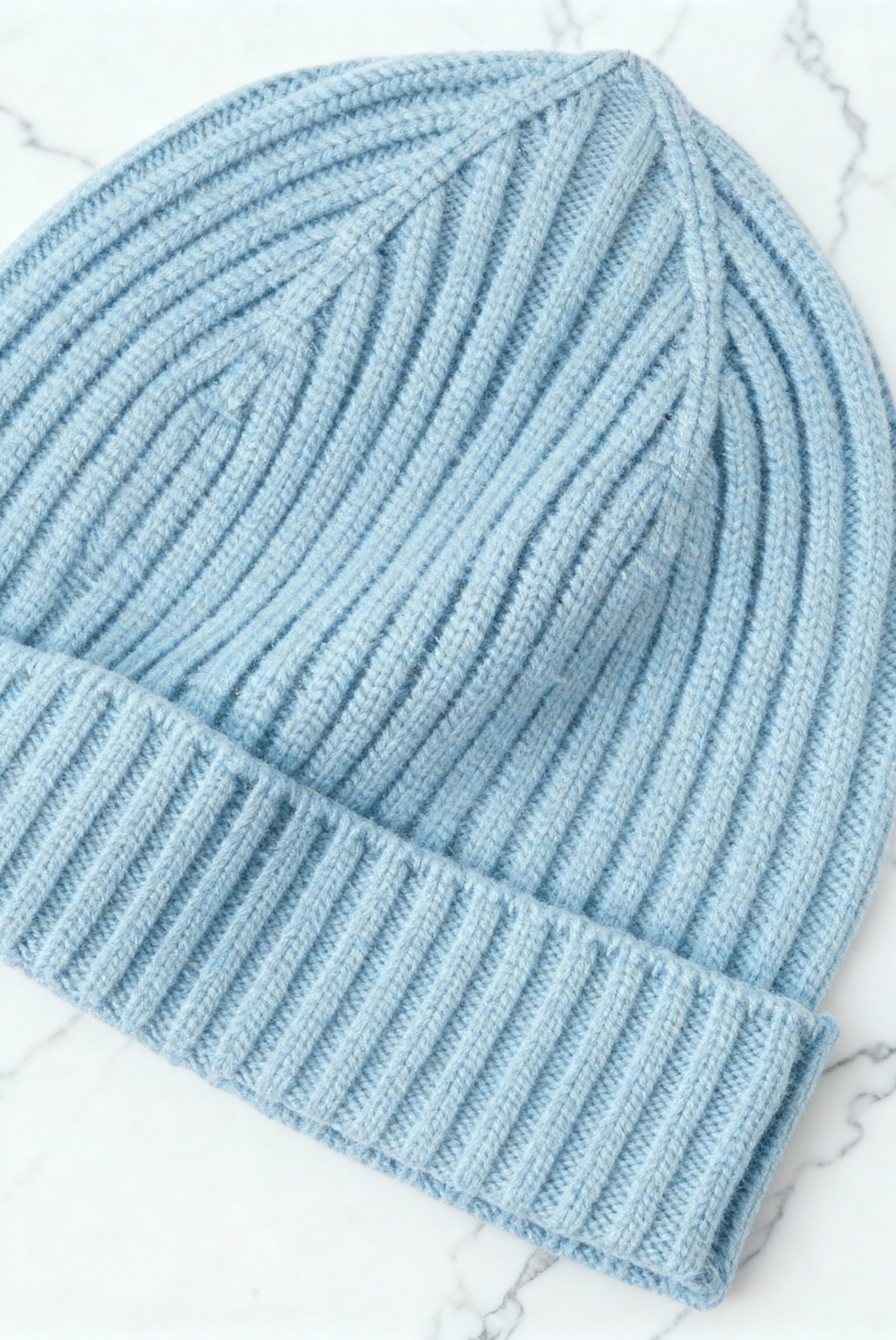 Light Blue Merino Wool Wintertime Essentials