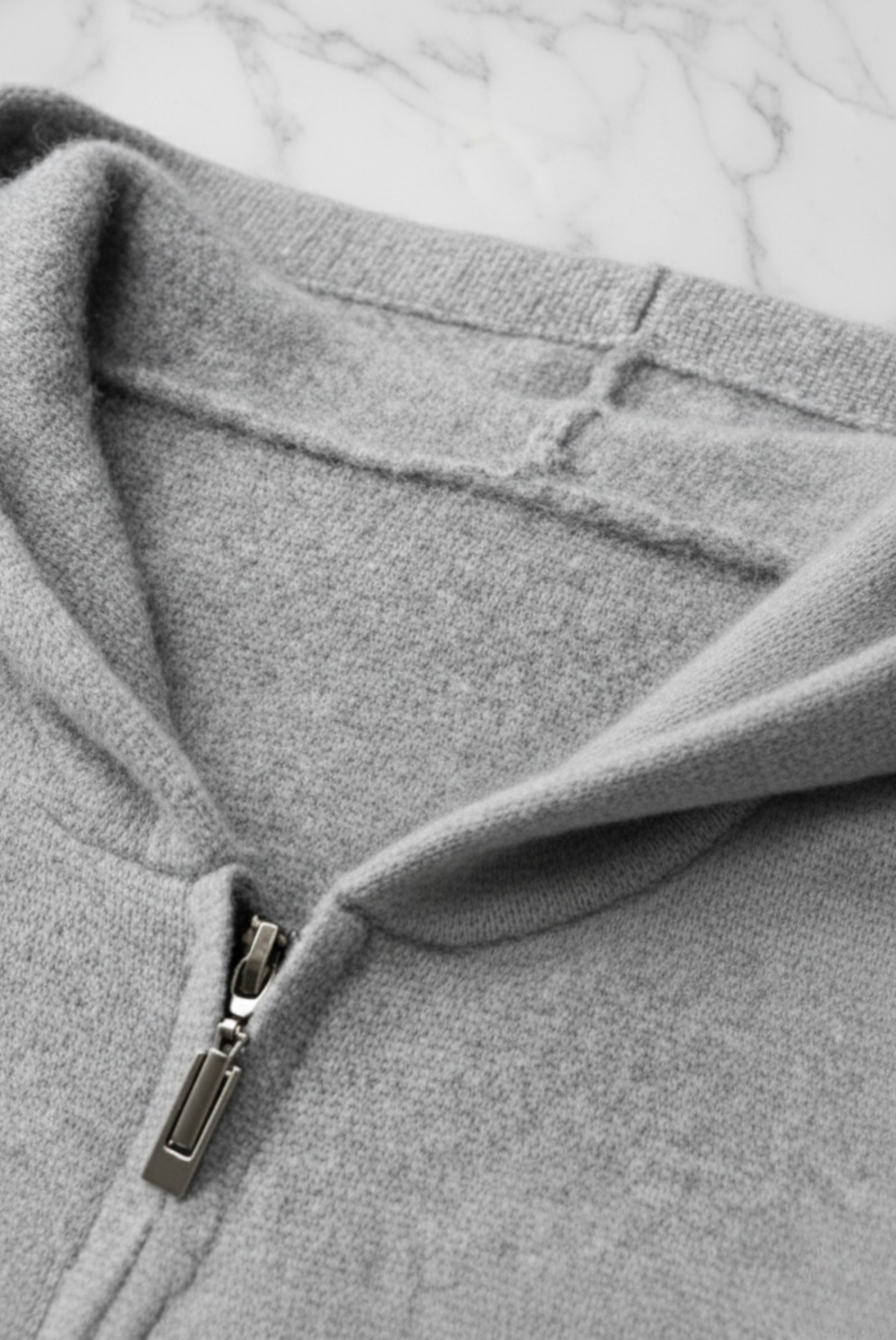 Light Grey Premium Cashmere Vest