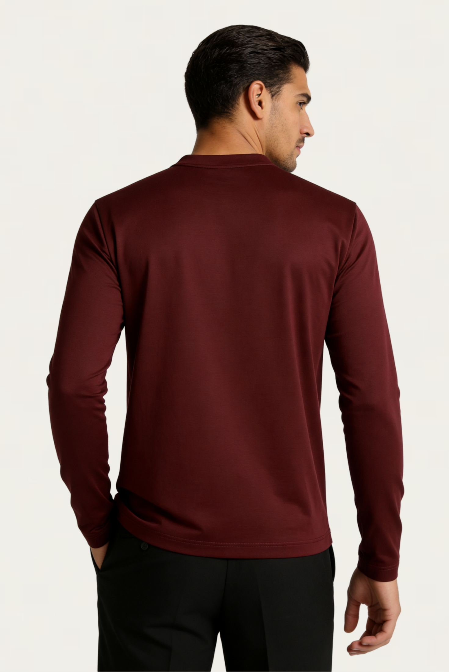Burgundy Imperial Long Sleeve