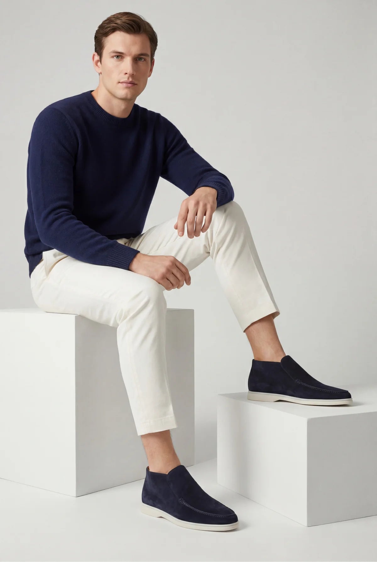 Moreno City Loafer Navy
