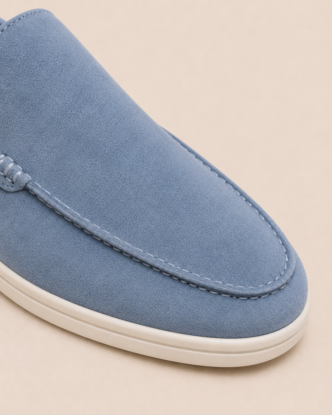 Bordeaux Moreno Mule Light Blue