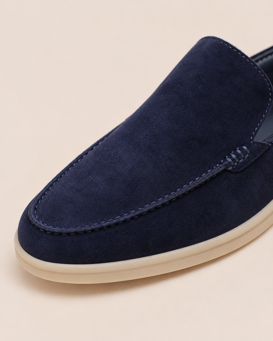 Bordeaux Moreno Mule Dark Blue
