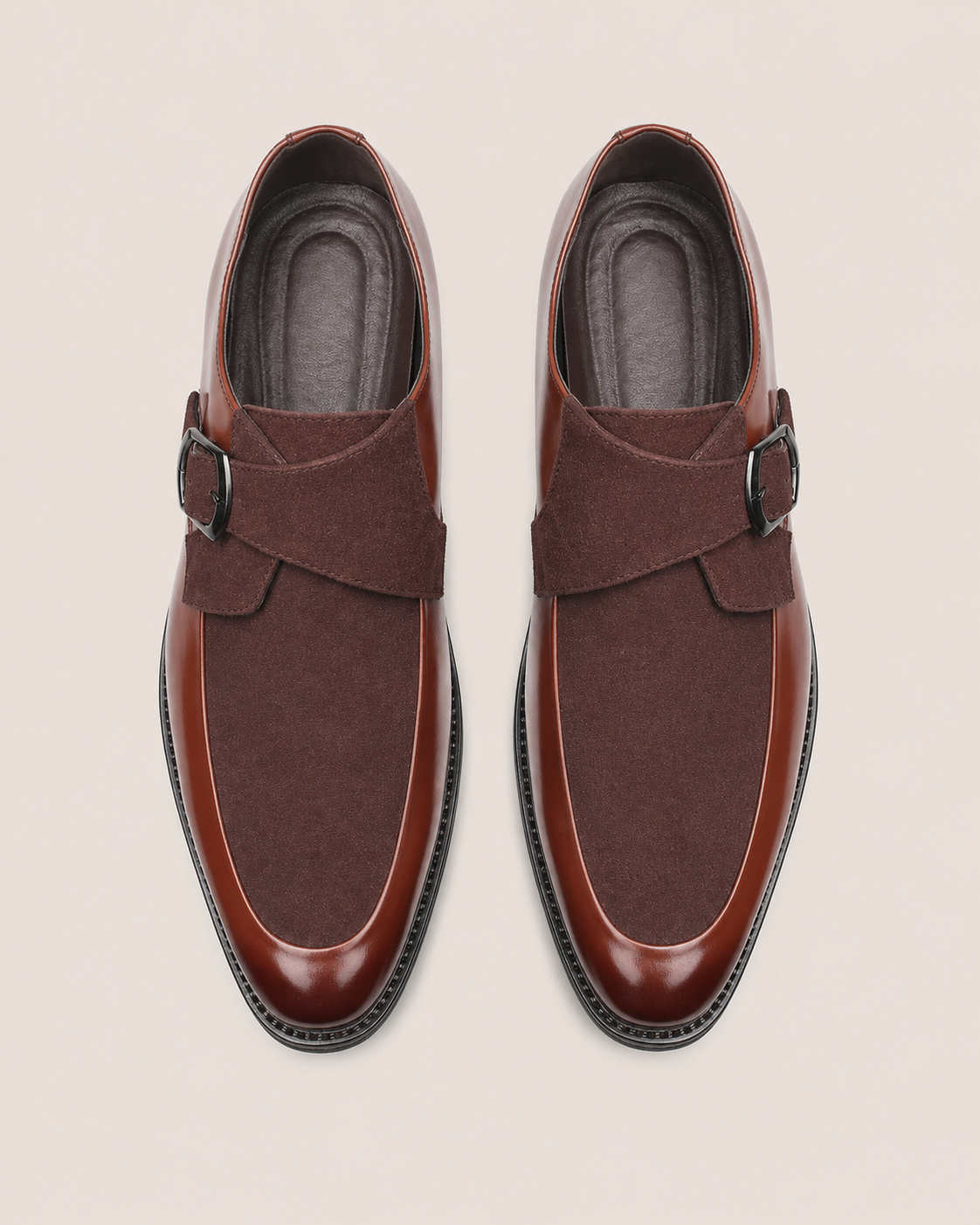 Monk Strap Riviera in Chestnut