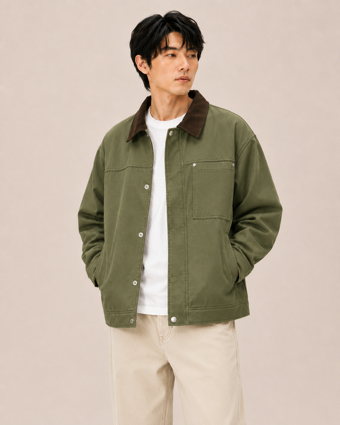 Olive Mistral Workwear Jacket