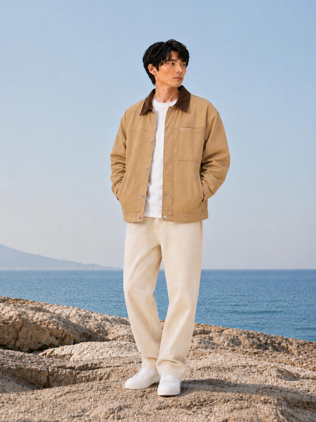 Khaki Dune Workwear Jacket