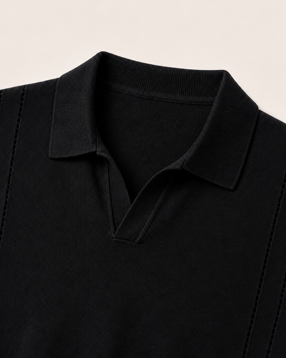 Black Riviera Polo