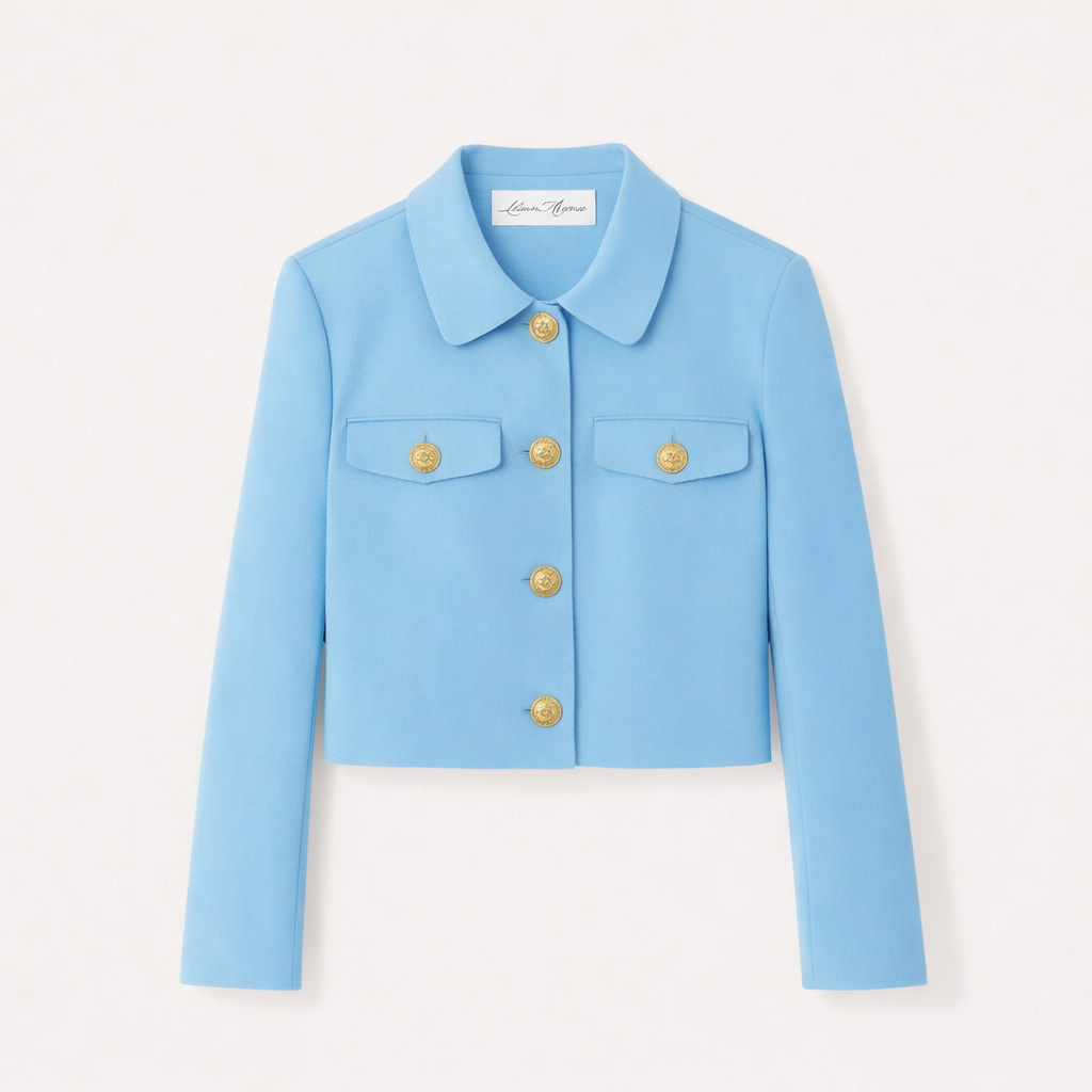Old Money Straight-Cut Elegant Blazer Jacket