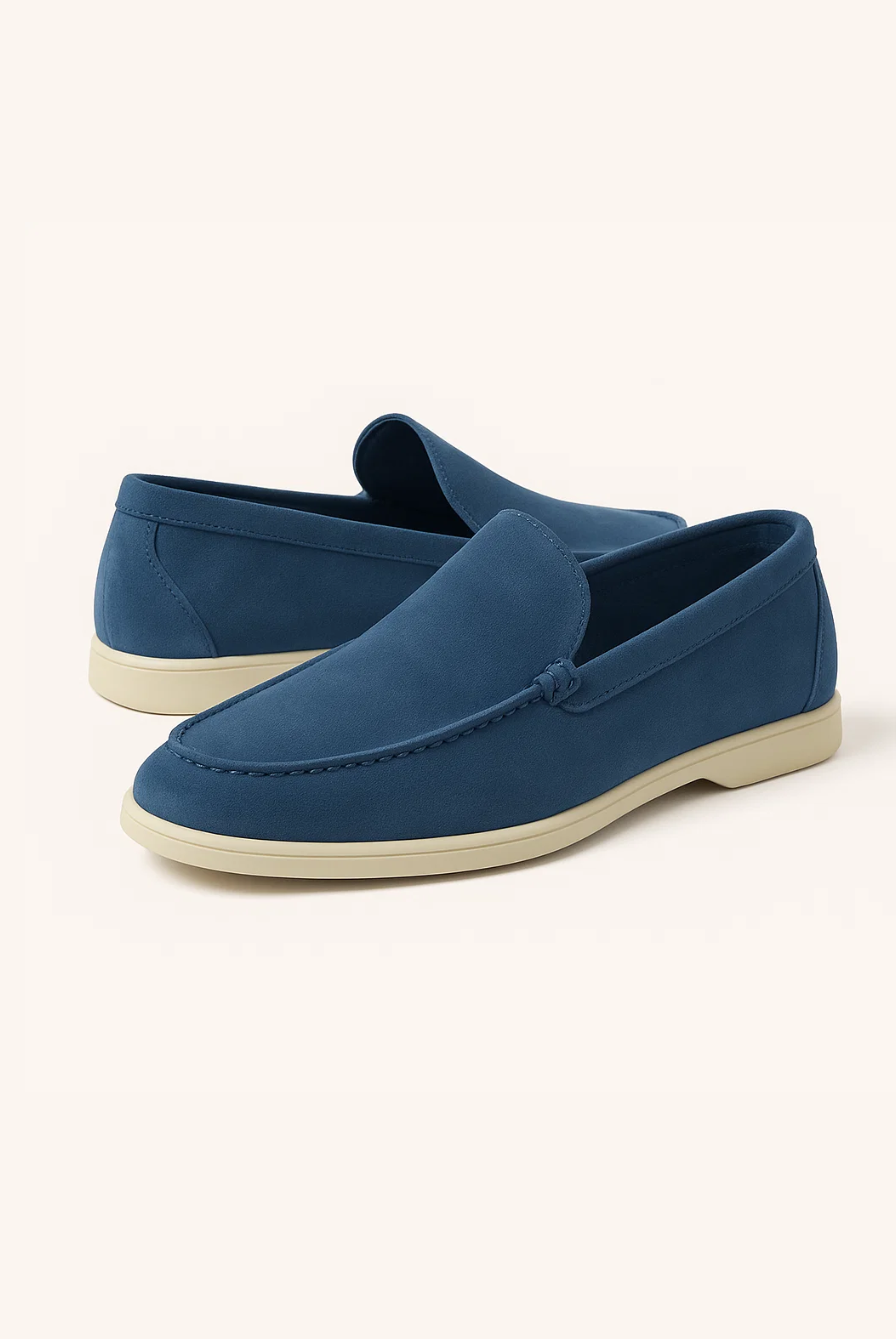 Navy Blue Moreno Loafer
