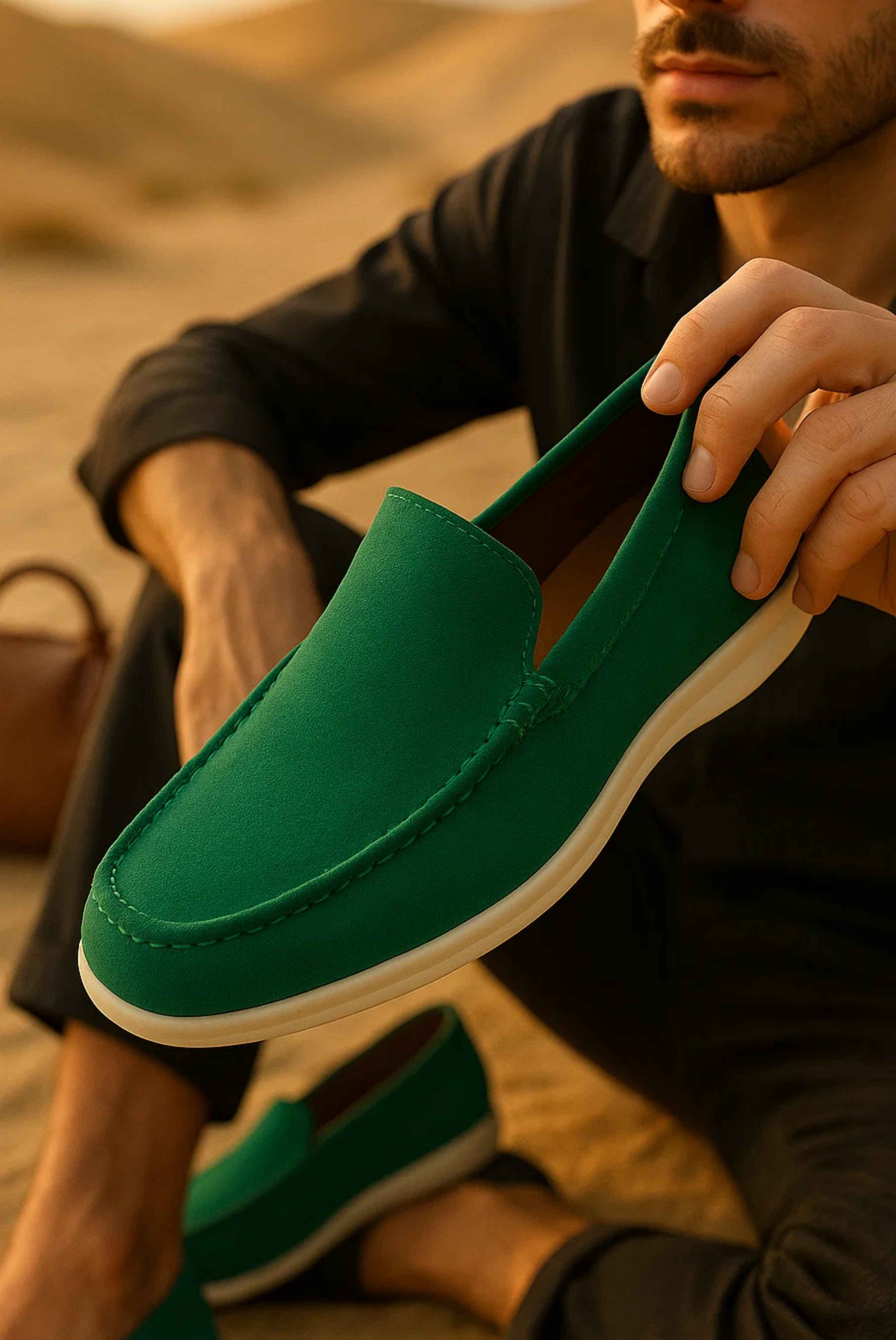 Green Moreno Loafer