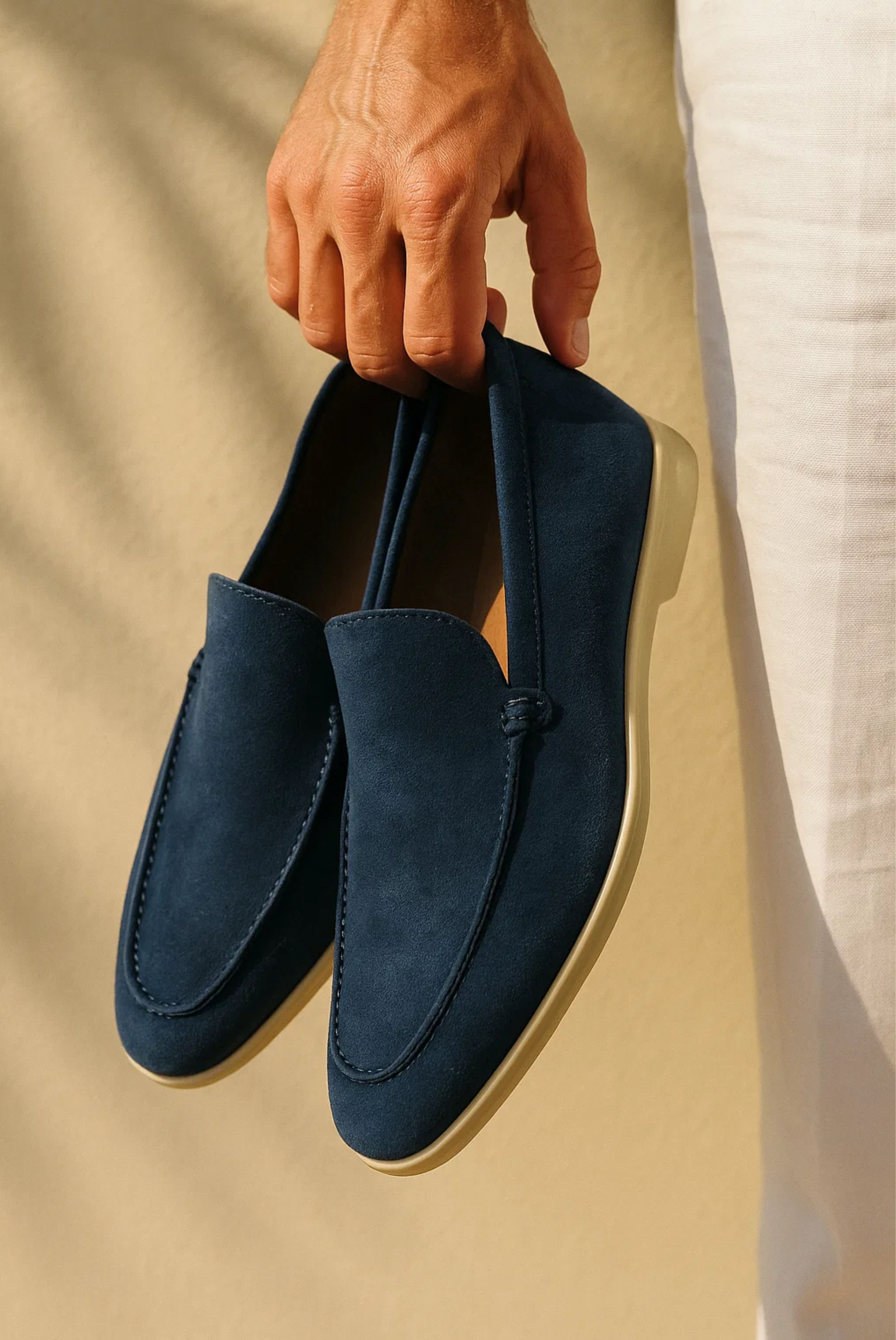 Navy Blue Moreno Loafer