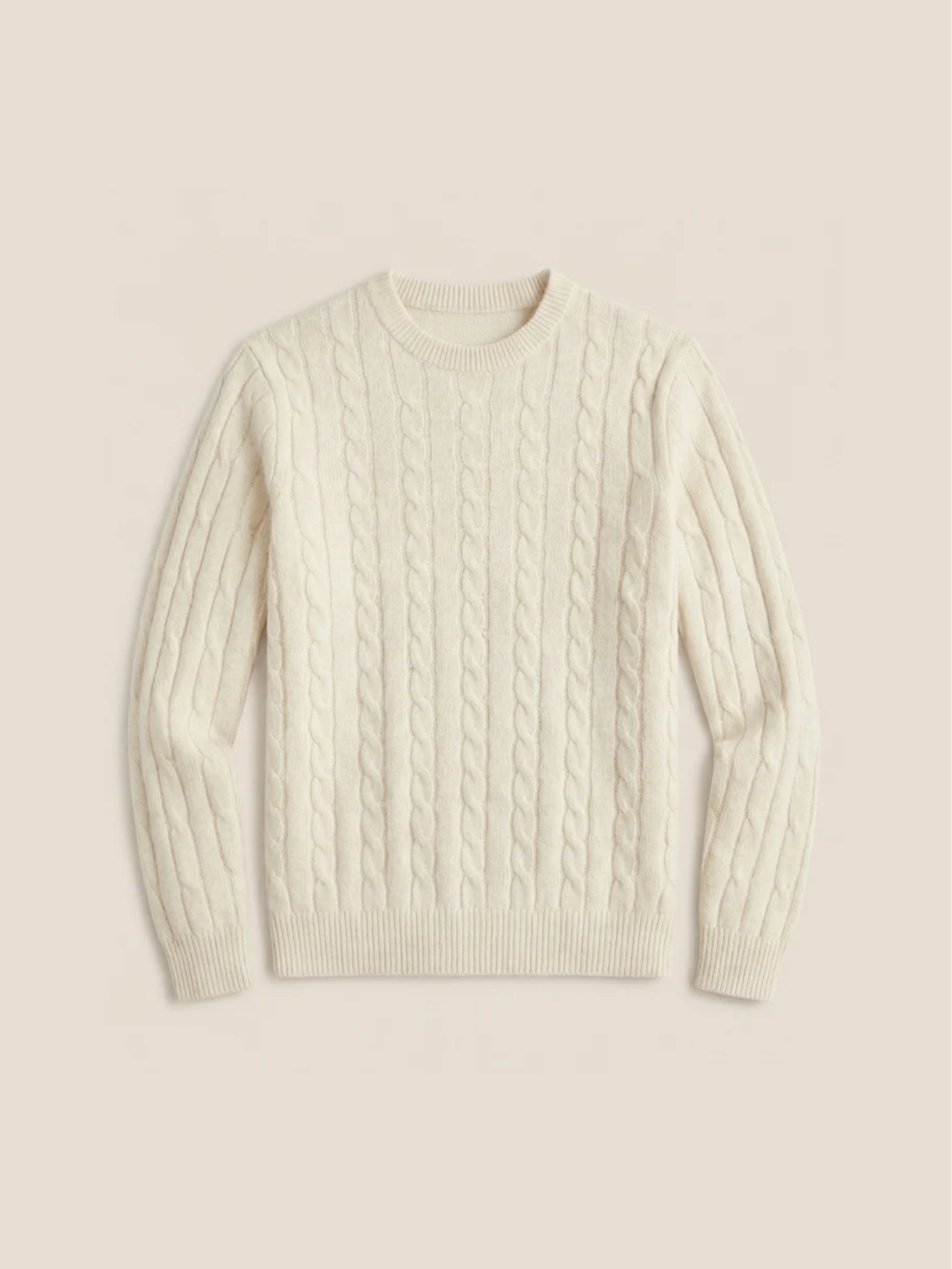 Ivory Tresse Crewneck