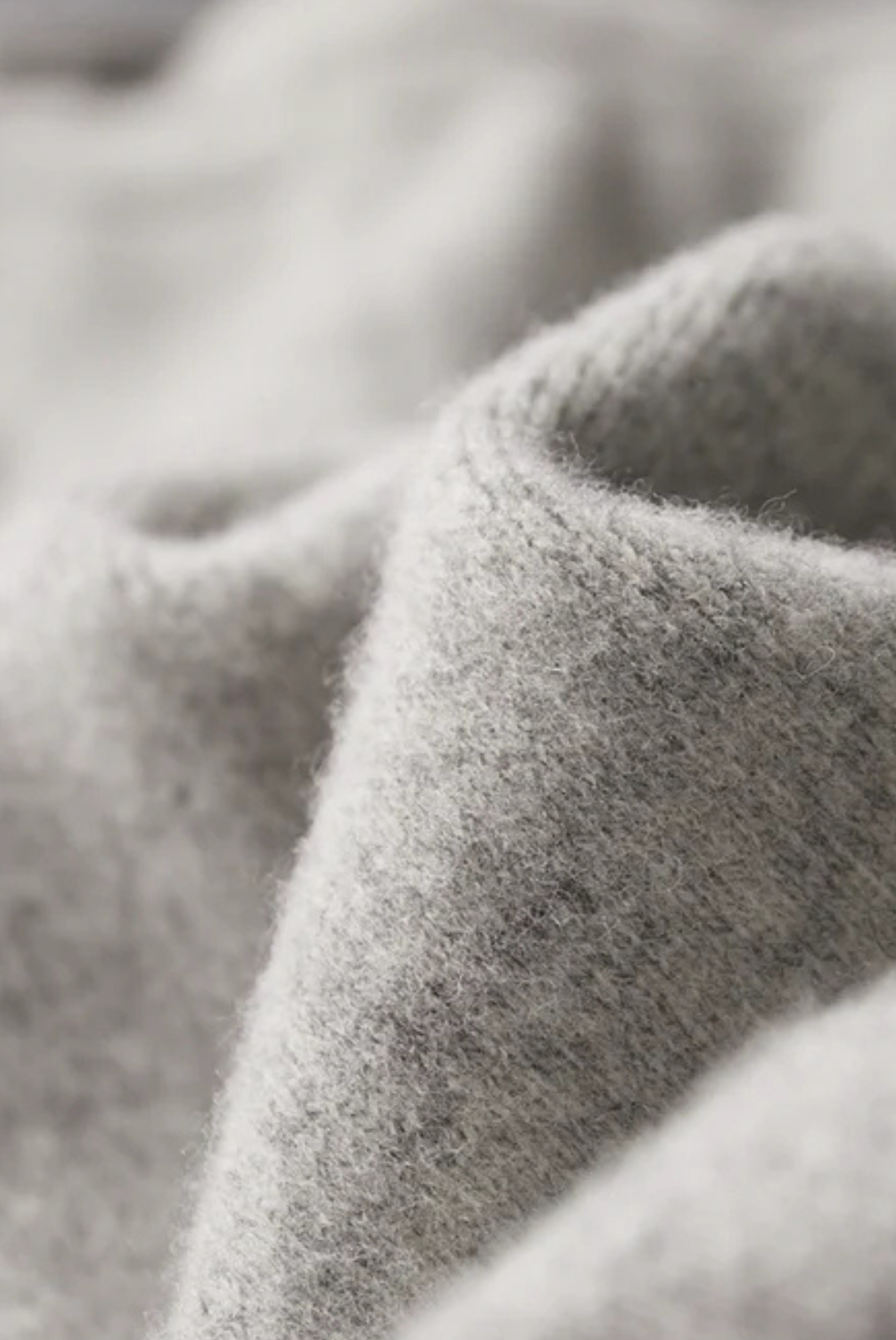 Light Grey Donati Wool Lounge