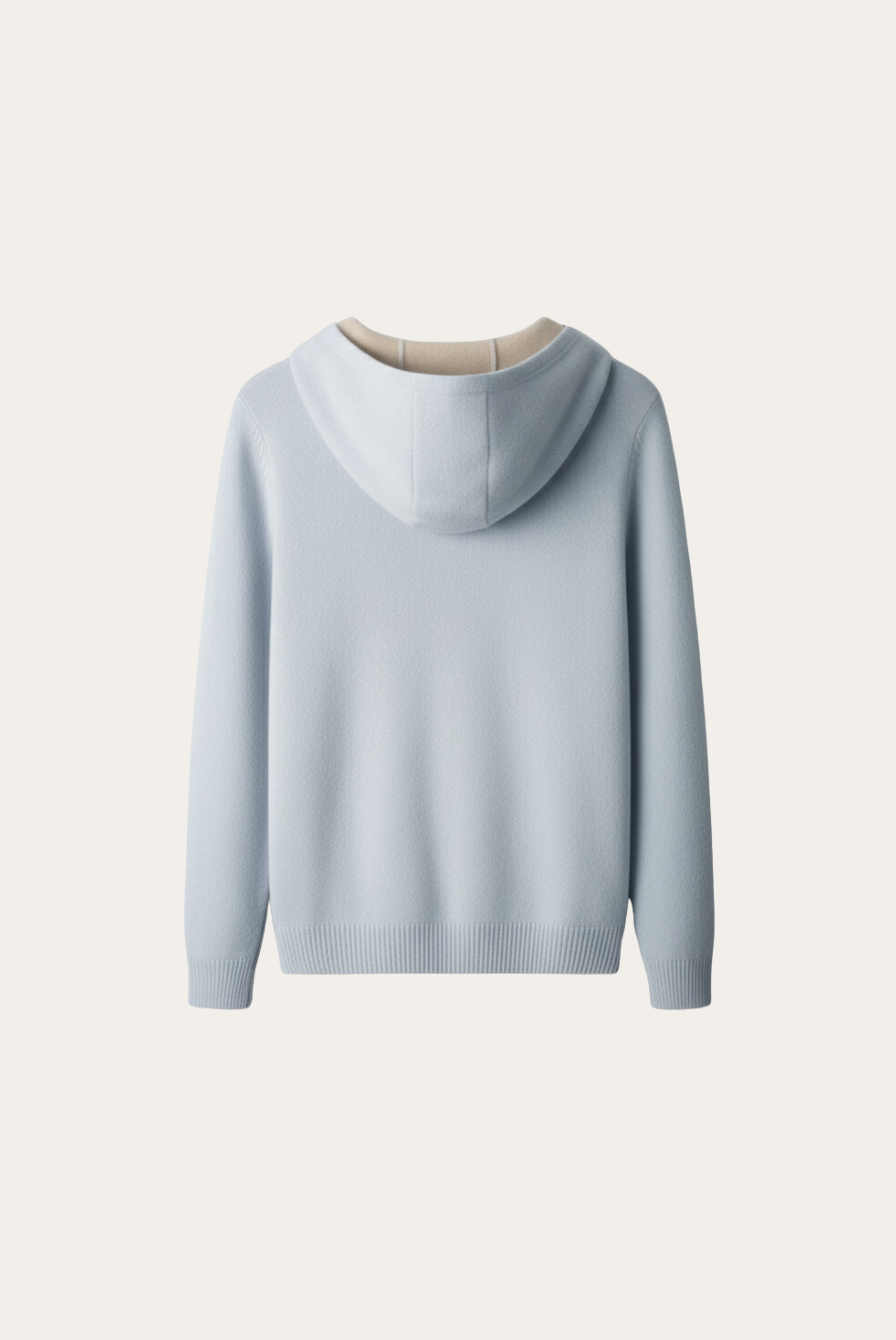 Silver Grey Cashmere Drape Cardigan