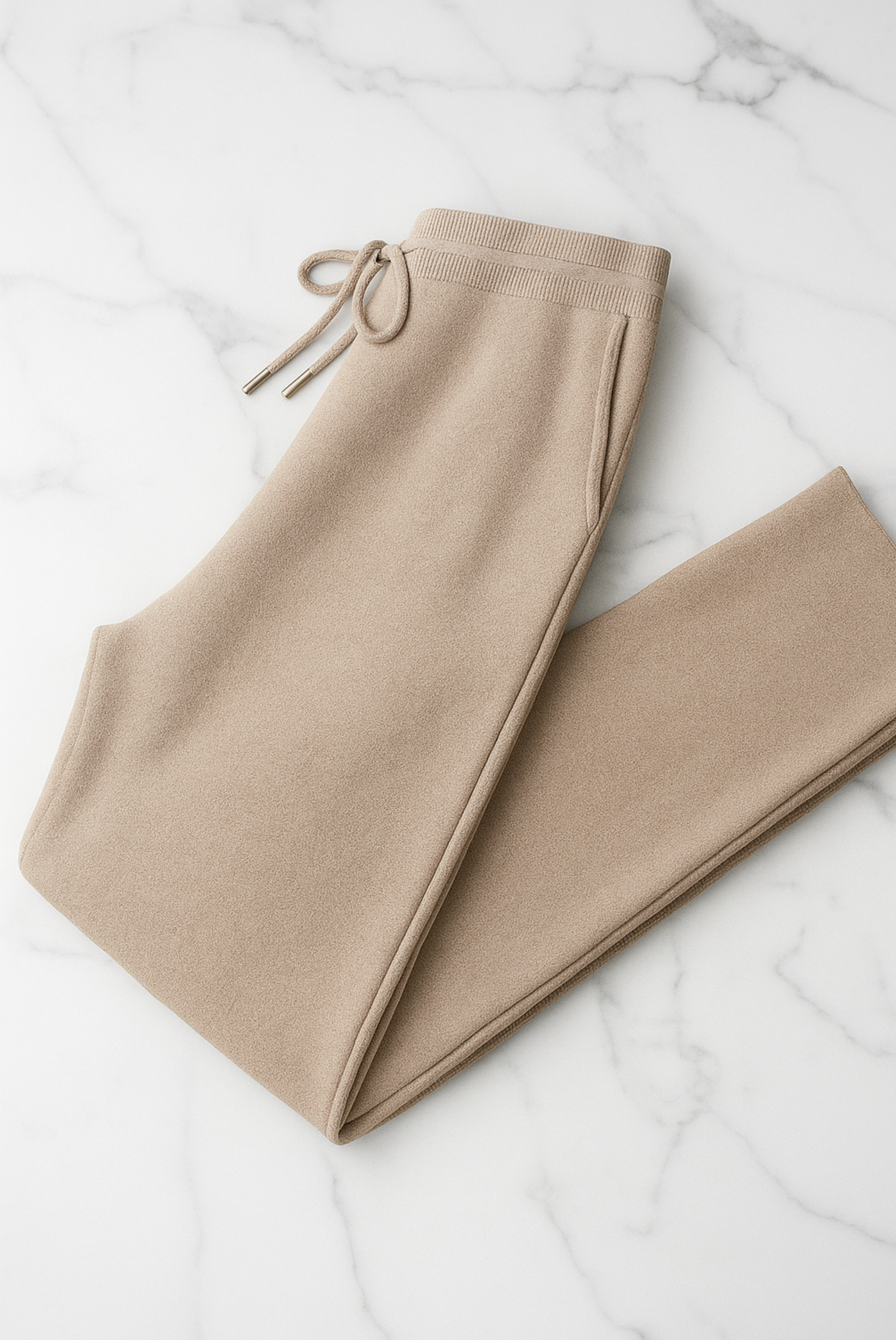 Beige Merino Nocturne Set