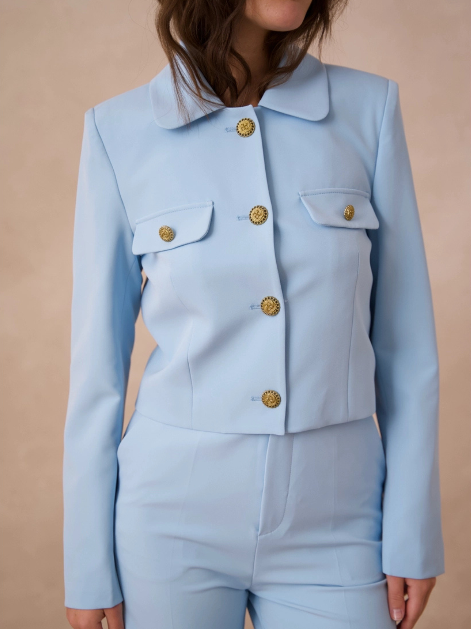 Old Money Straight-Cut Elegant Blazer Jacket