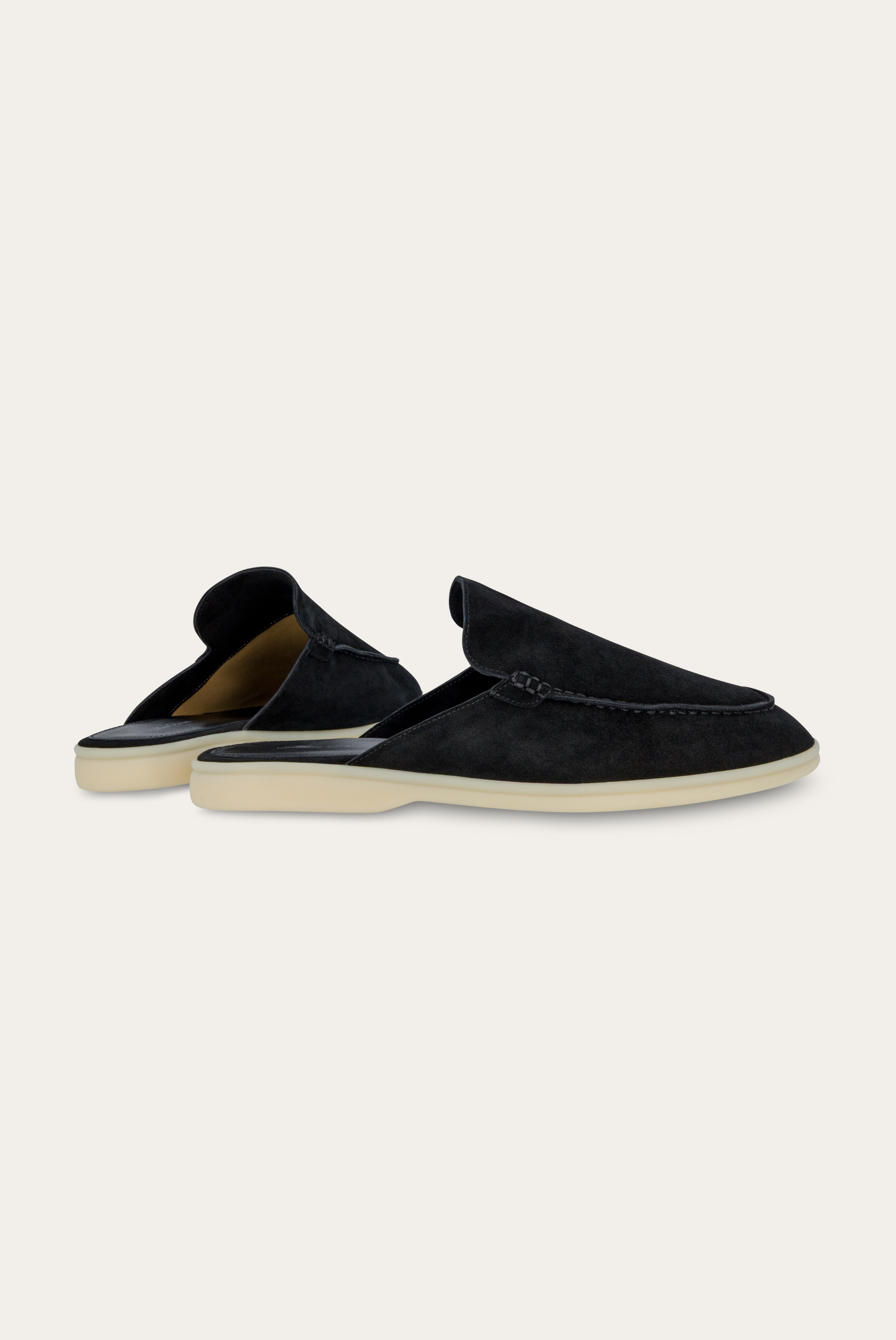 Bordeaux Moreno Mule Black